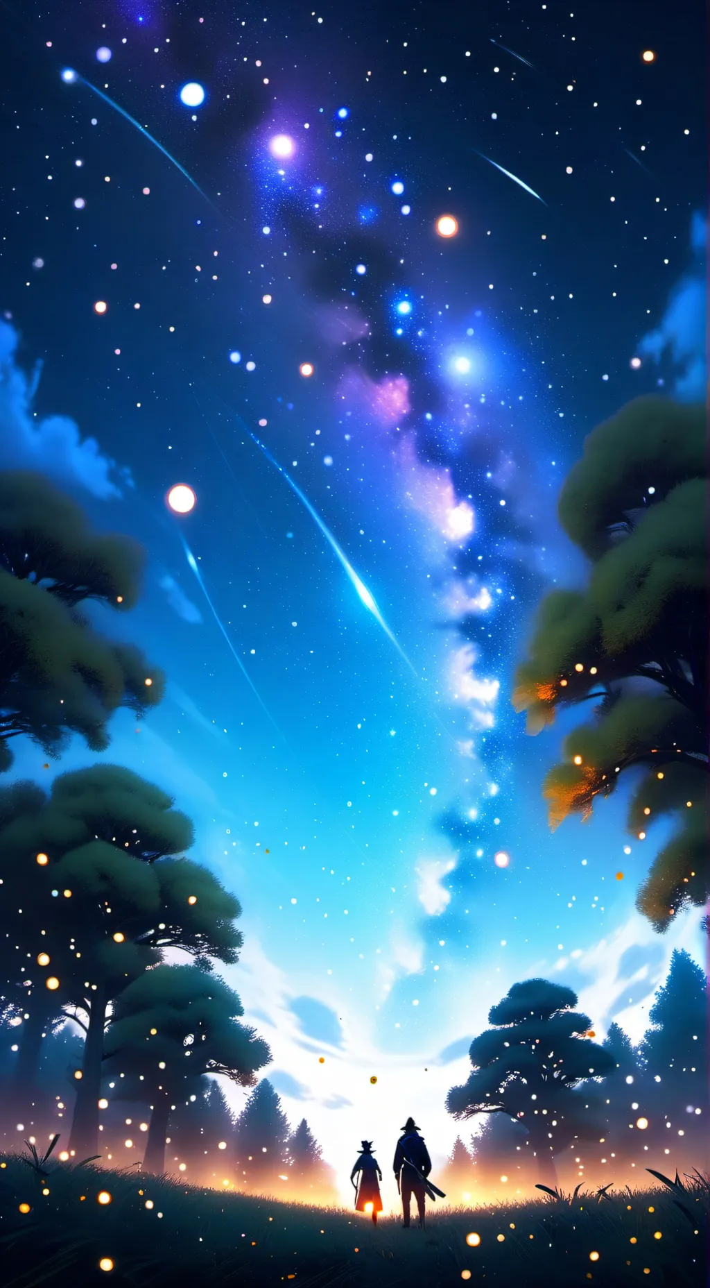 ai character: Astro and dandy background