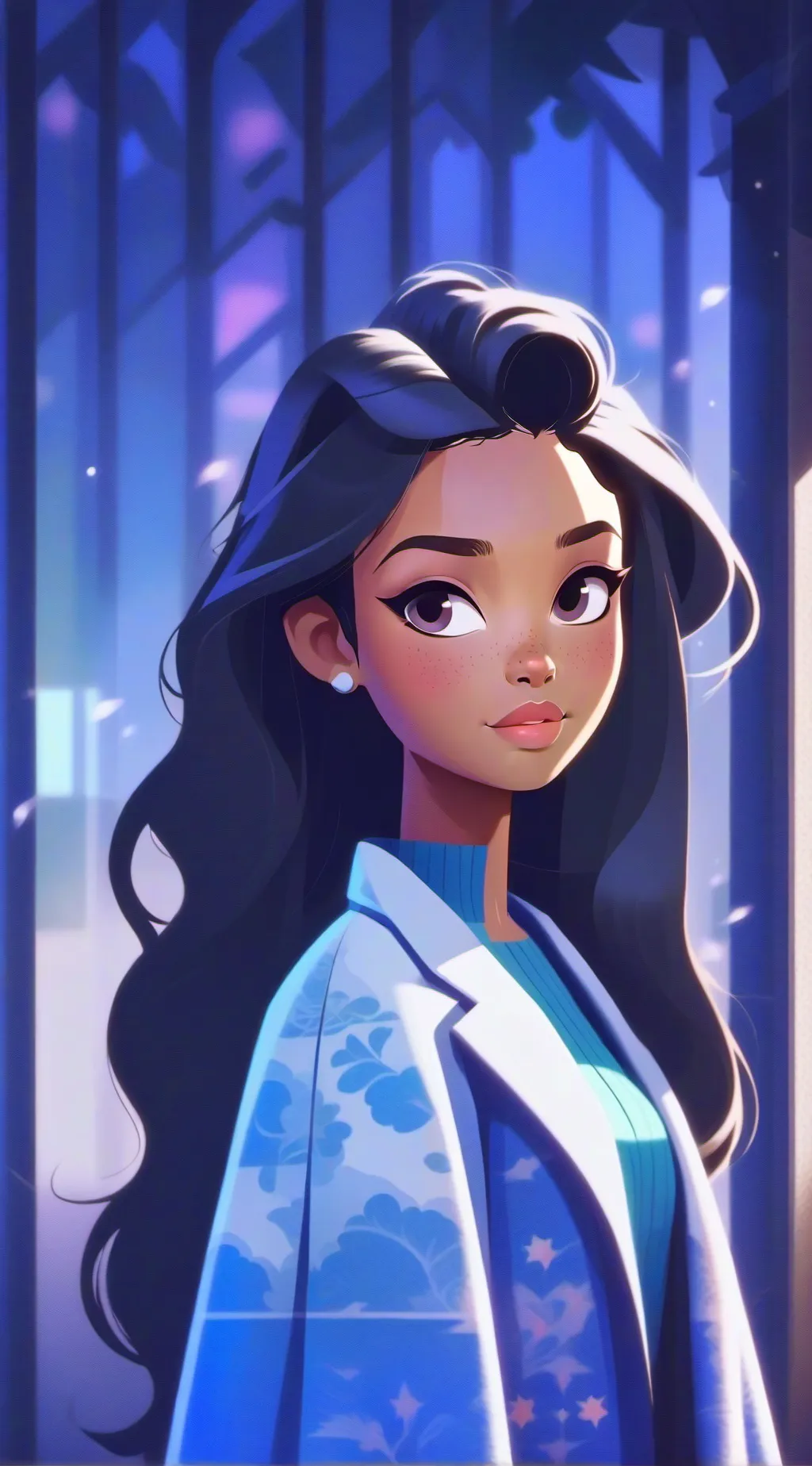 ai character: zoe background