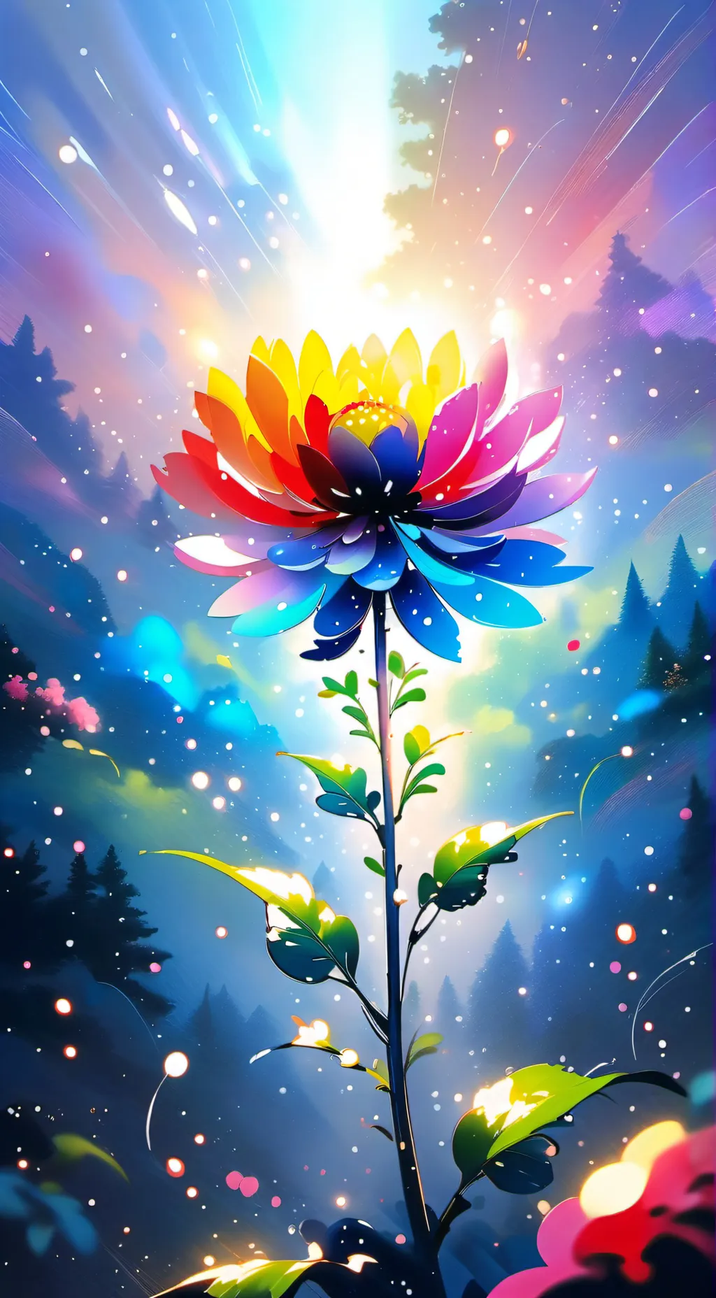 ai character: Dandys world BLOT background