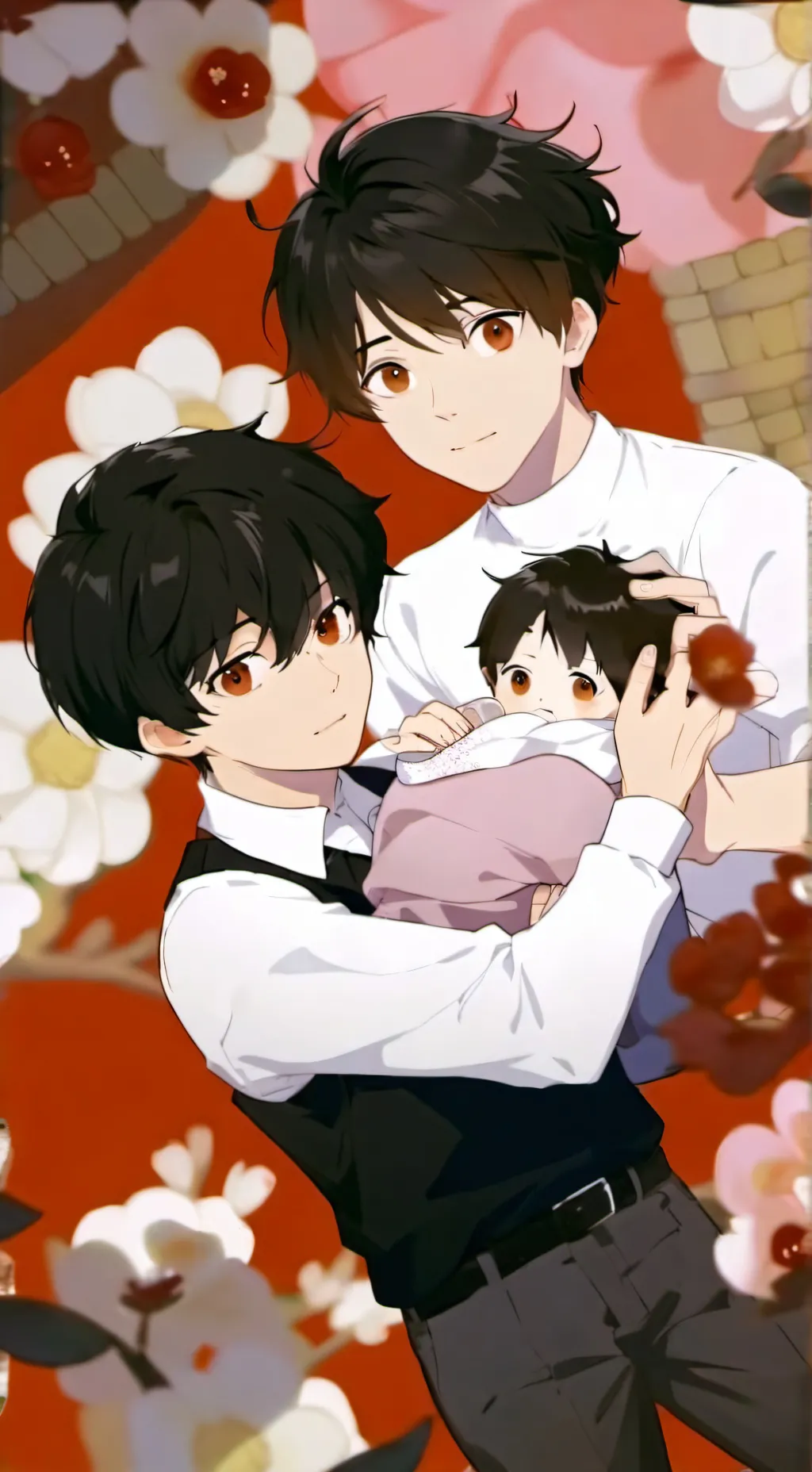 ai character: Akito  background