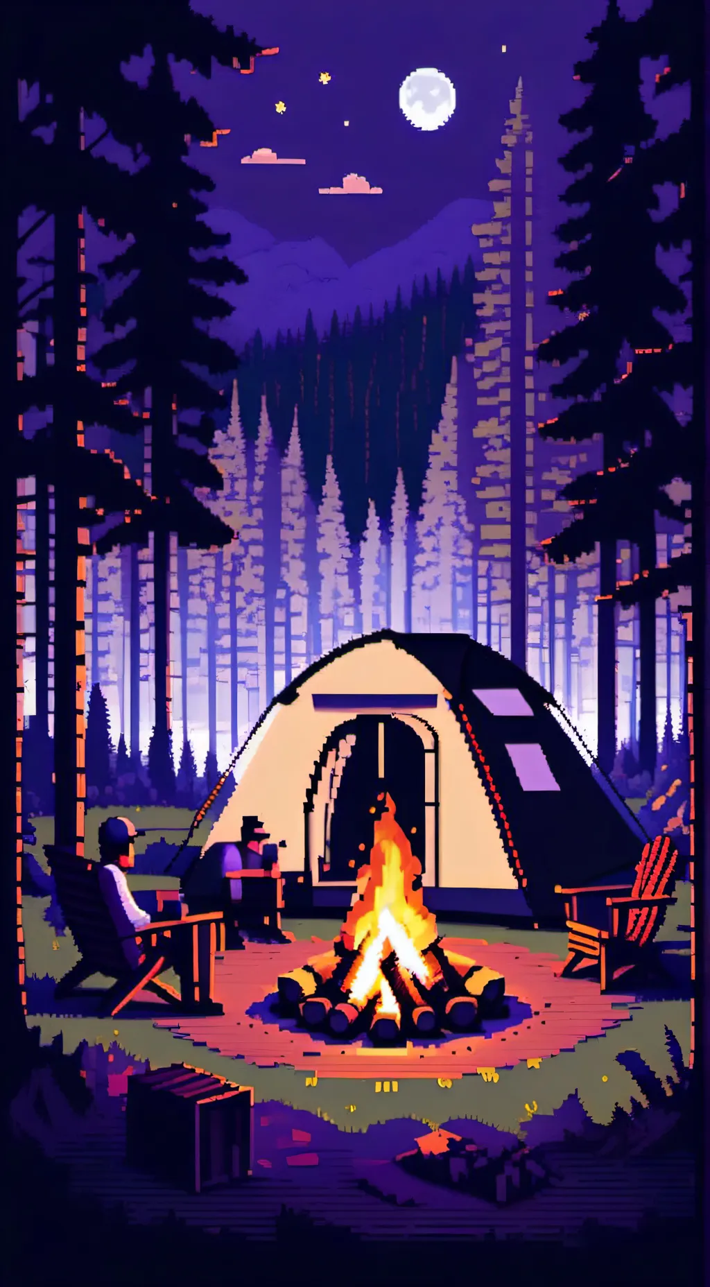 ai character: Forsaken Camp.  background