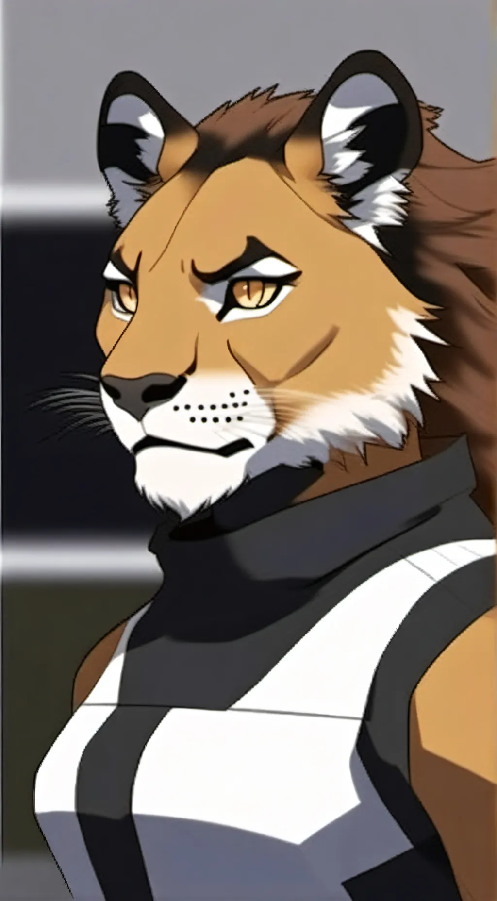 ai character: Lionheart Spirit background