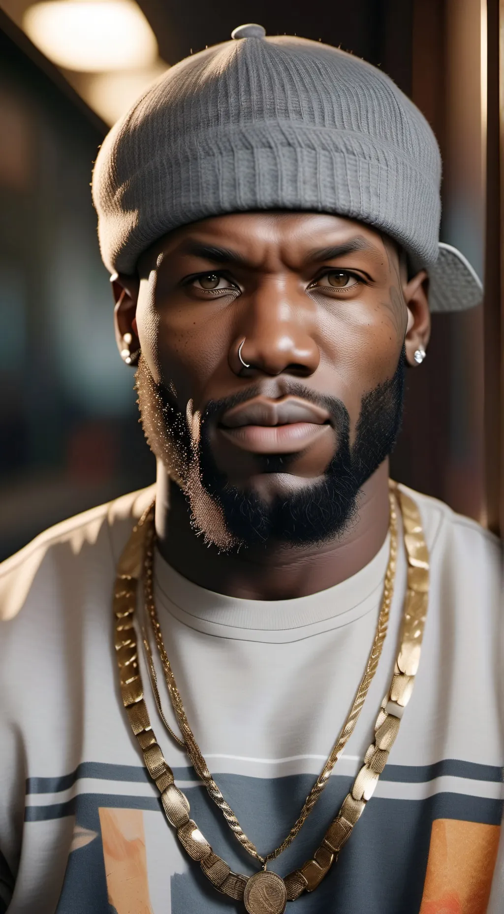 ai character: 50 cent background