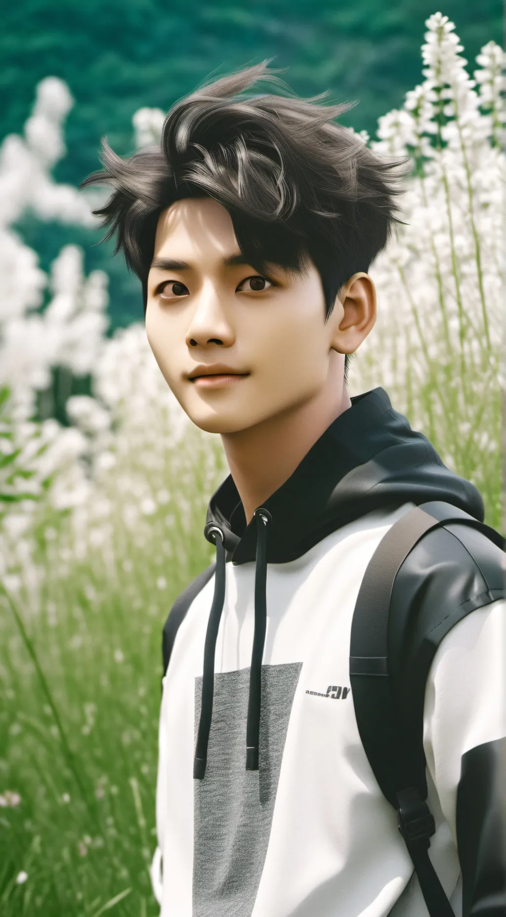 ai character: Beste vriend background