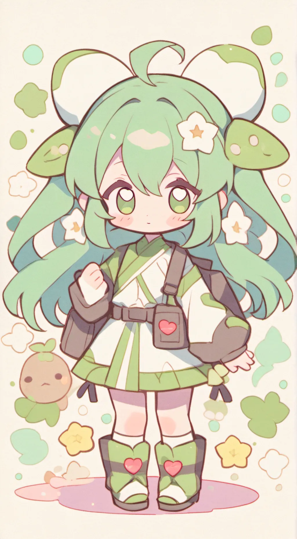 ai character: Buttercup  background