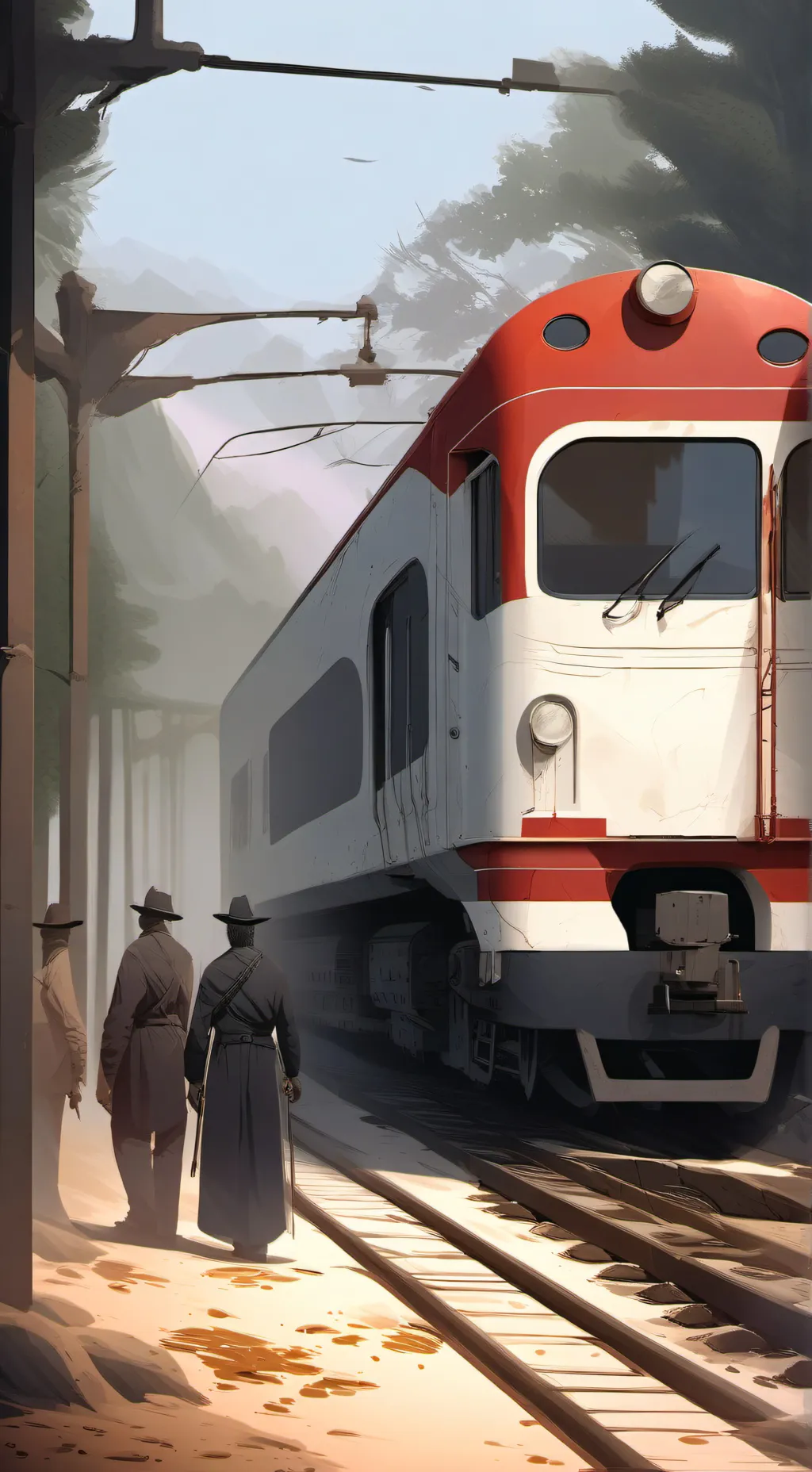 ai character: dr pero triste…… background