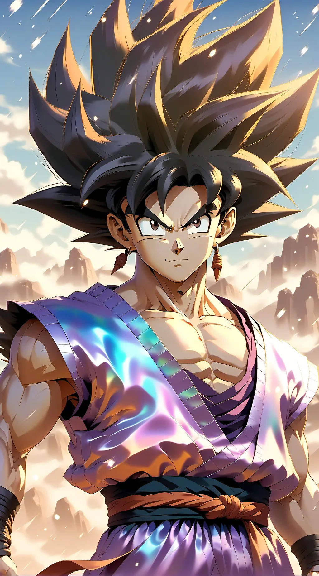 ai character: goku background