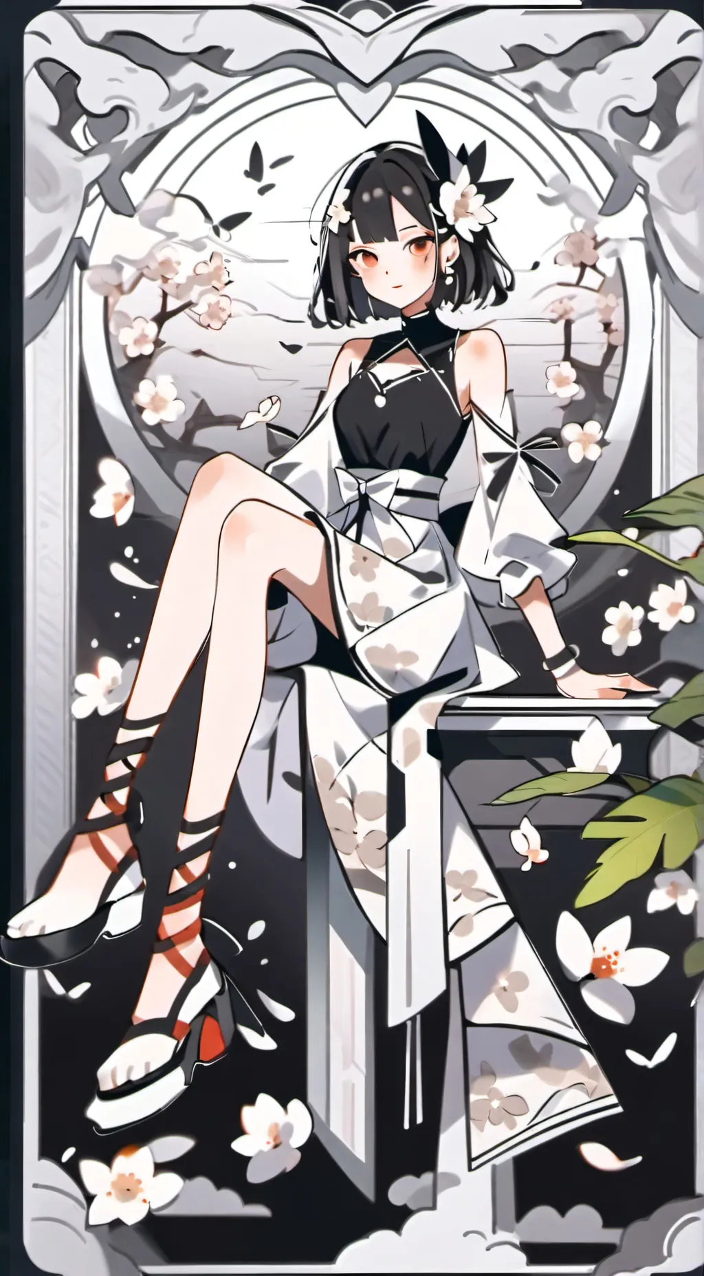 ai character: 7 minutes in haven background