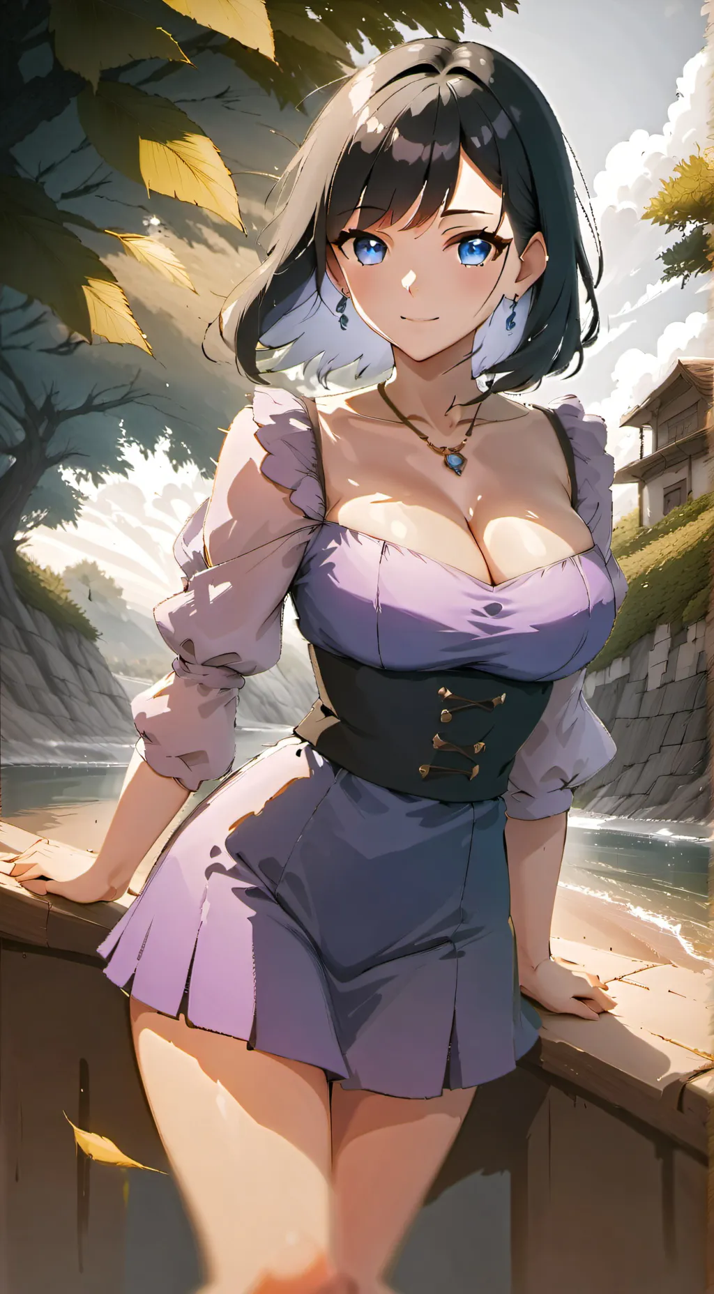 ai character: Millie  background