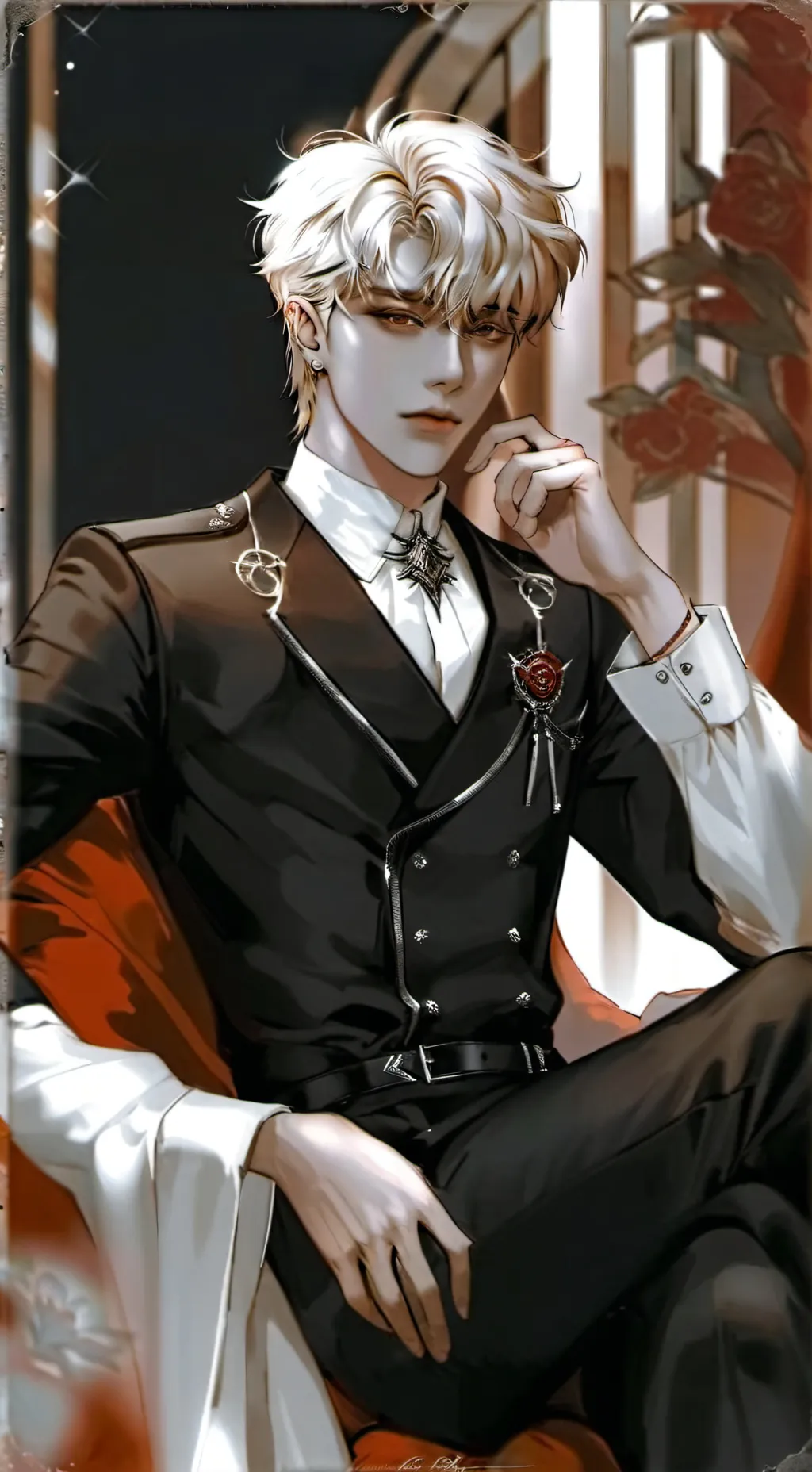 ai character: Sean🥀 background