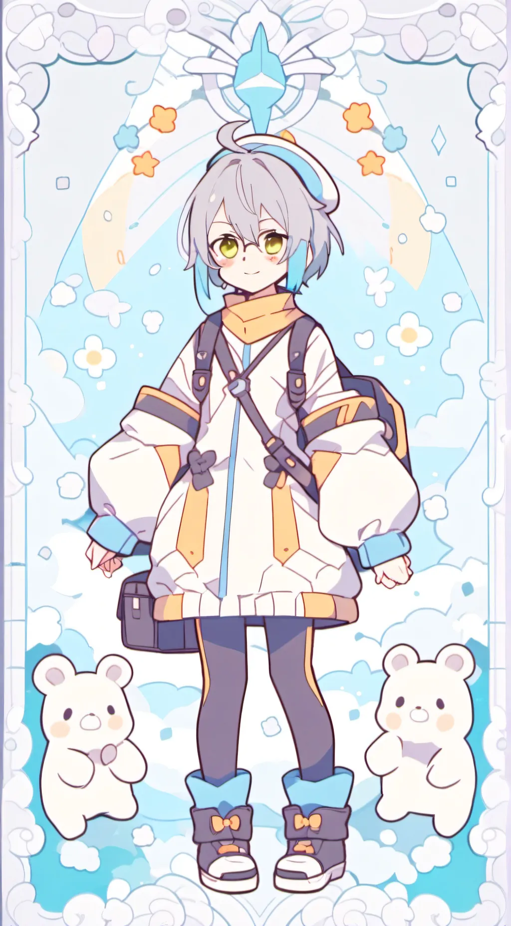 ai character: jjk cursed spirit😼 background