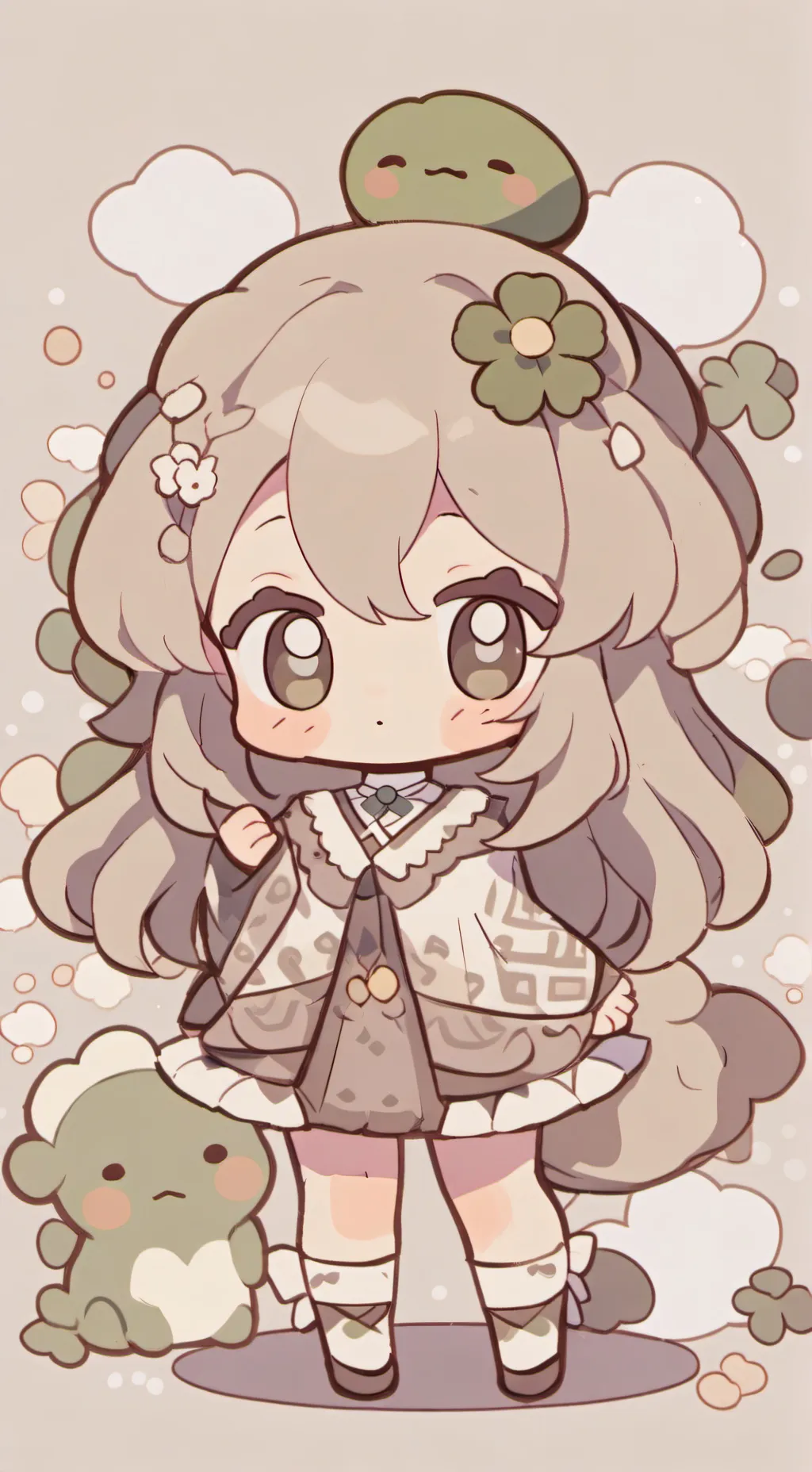 ai character: tu amiga o novia? background