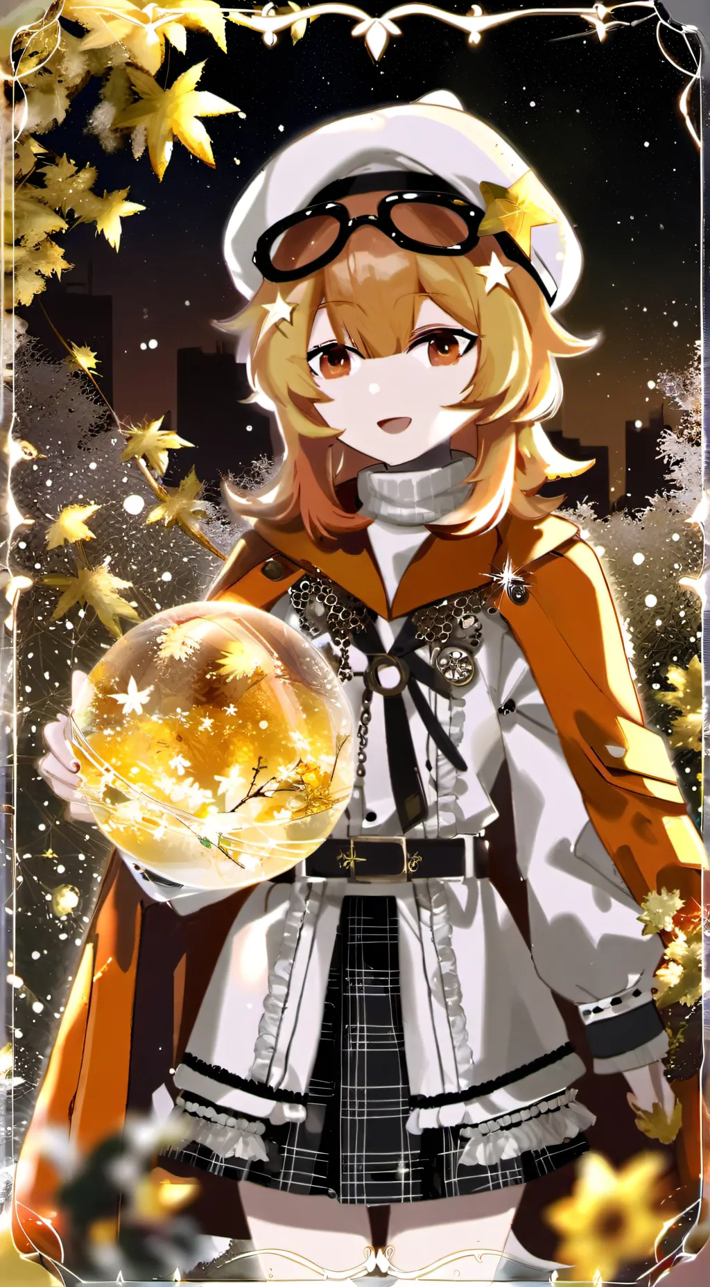 ai character: kertty ☀️oc dw background