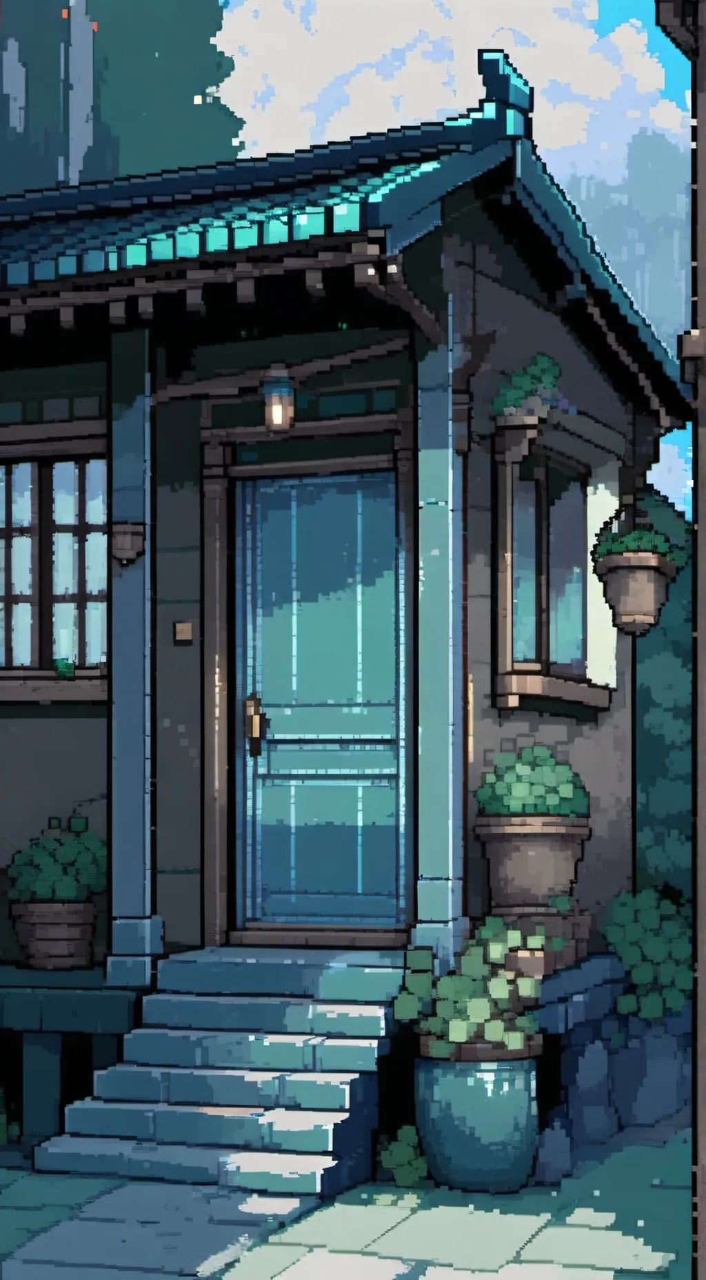 ai character: mha random background