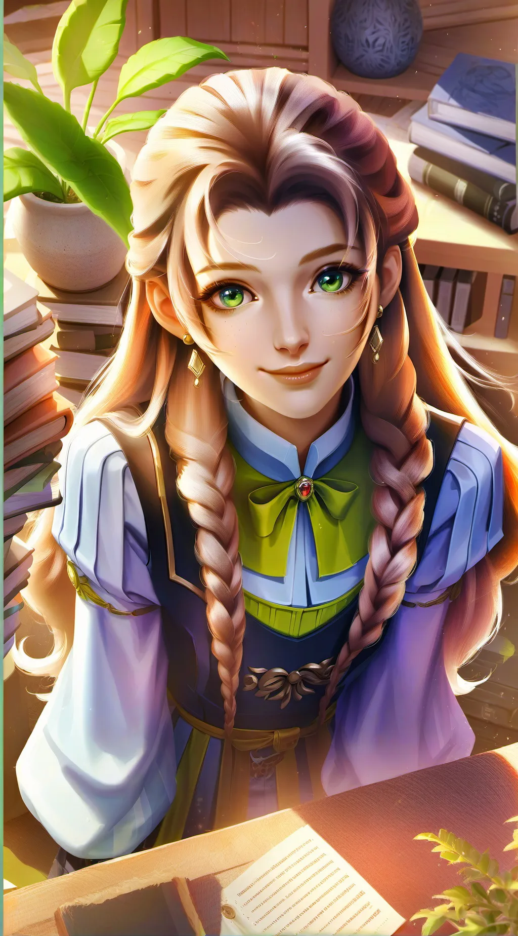 ai character: Emmeline background