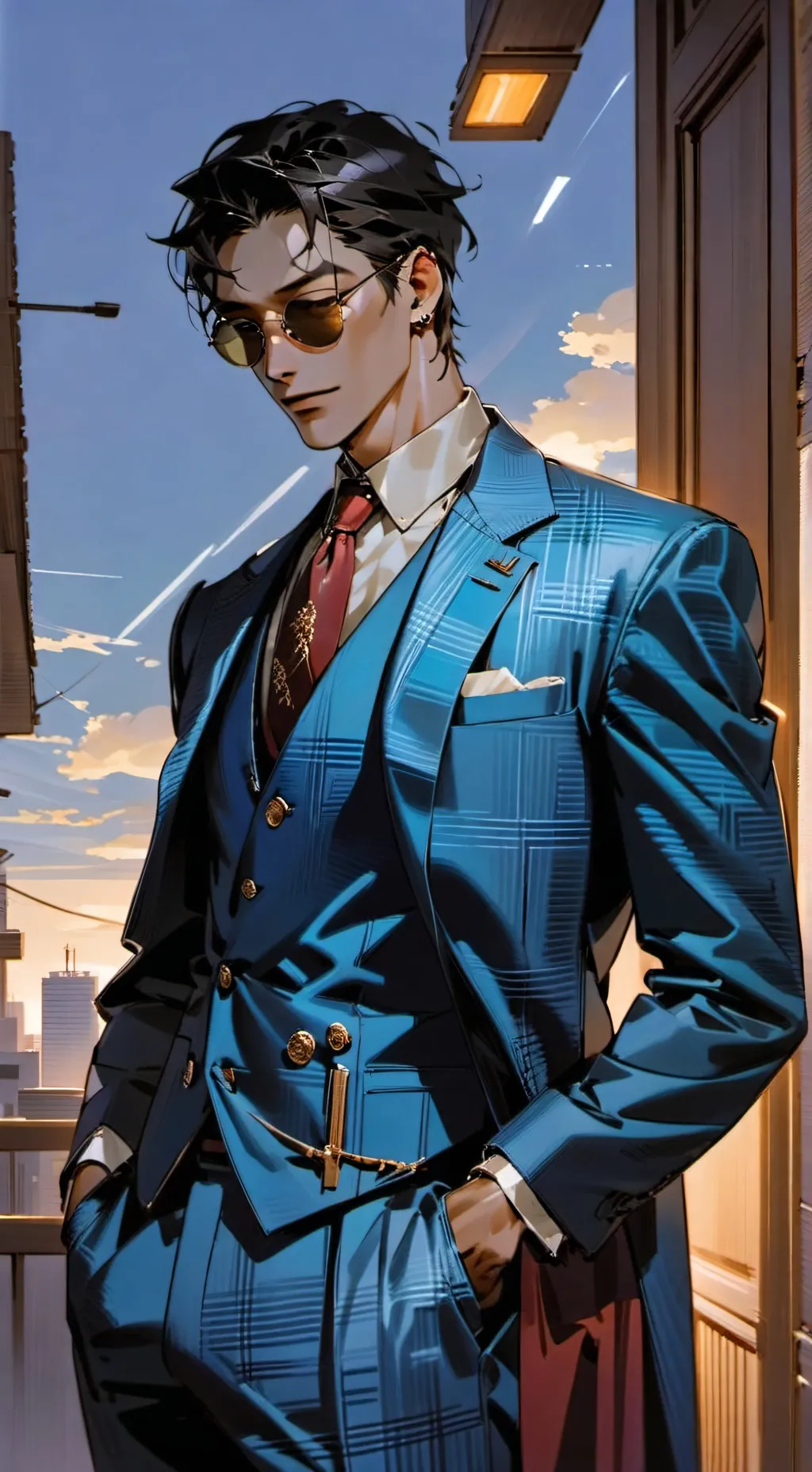 ai character: liam background