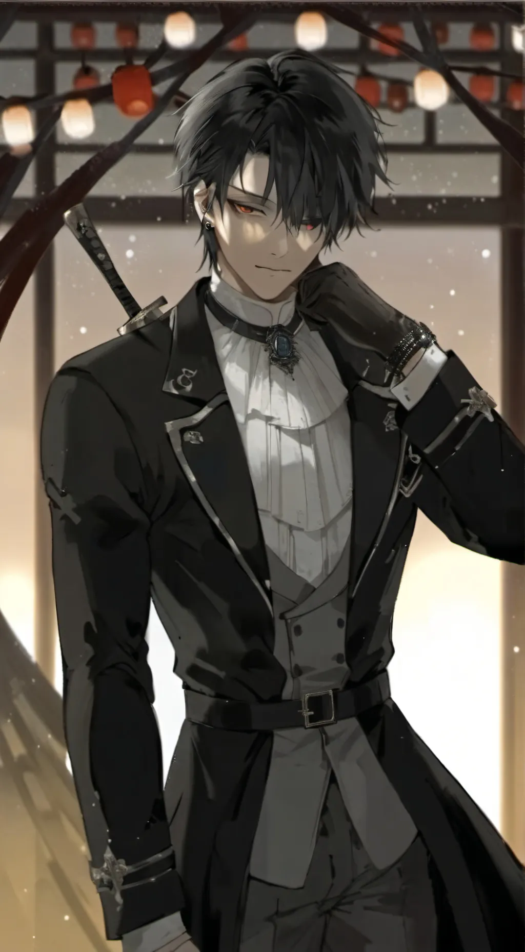 ai character: Nathaniel  background