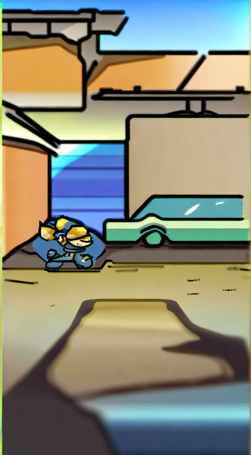 ai character: 007n7 background