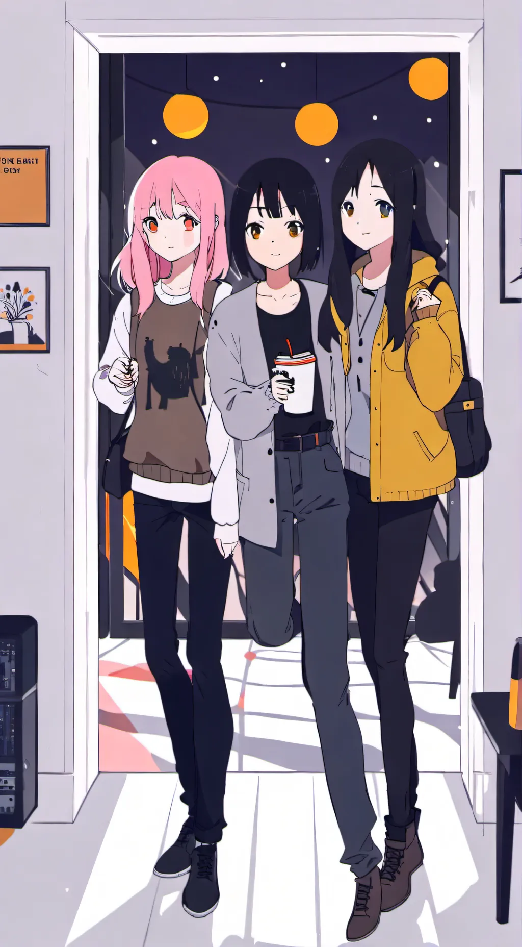 ai character: Sleepover 🛌  background