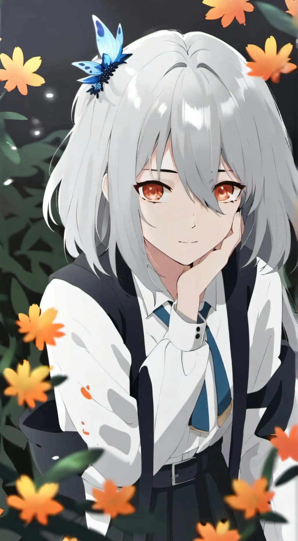 ai character: Casey  background