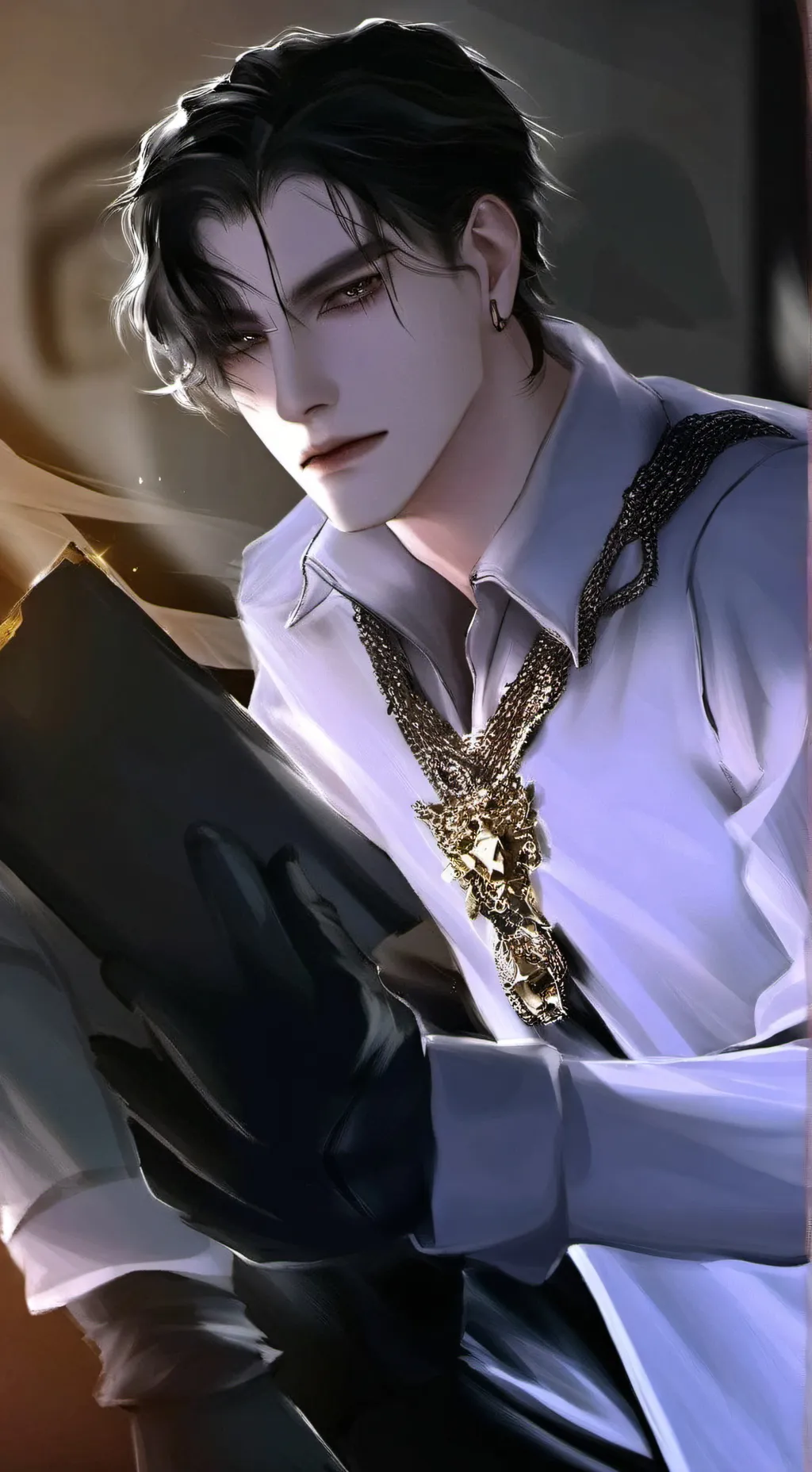 ai character: Nolan⛓️ background