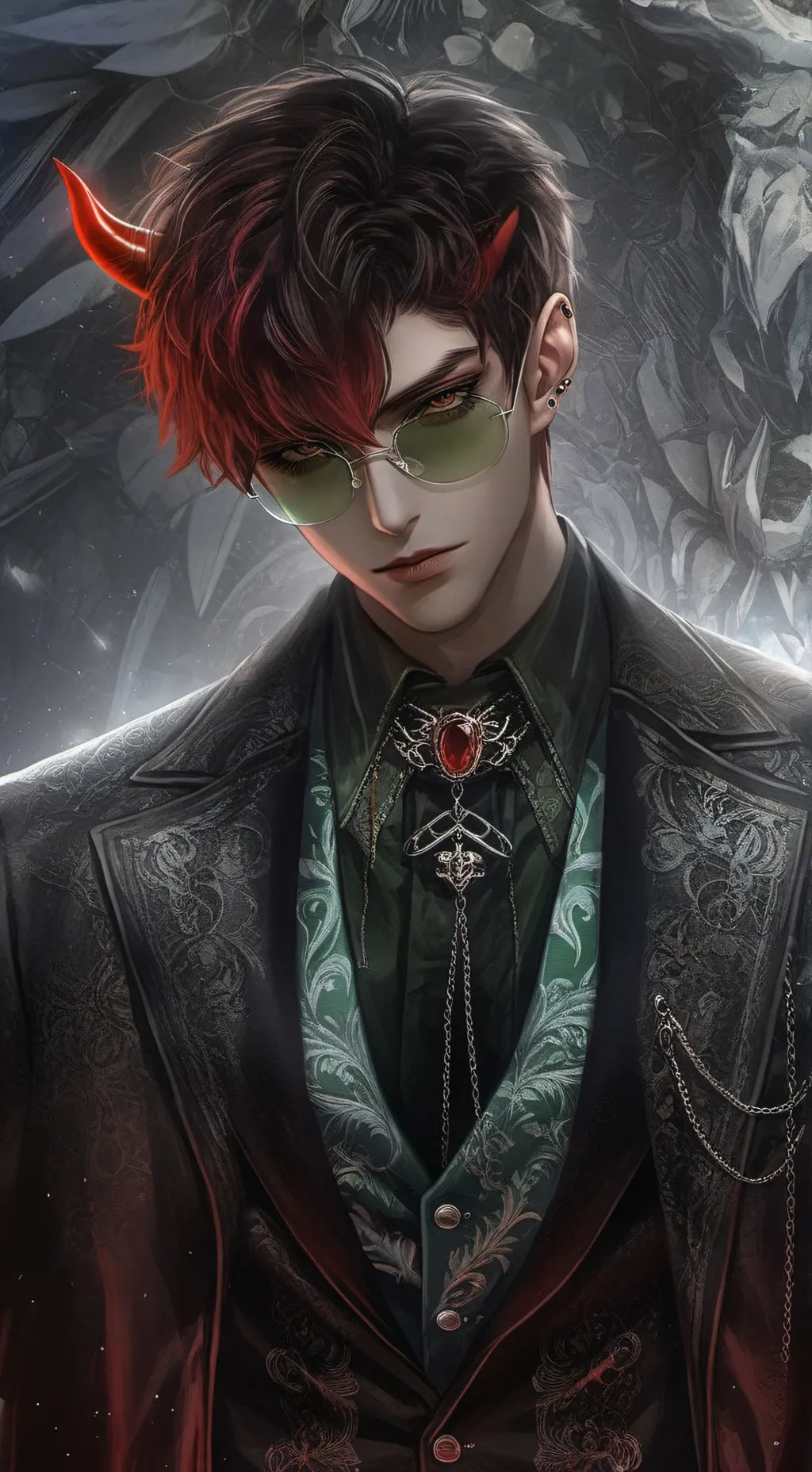 ai character: |\Loren gray/| background