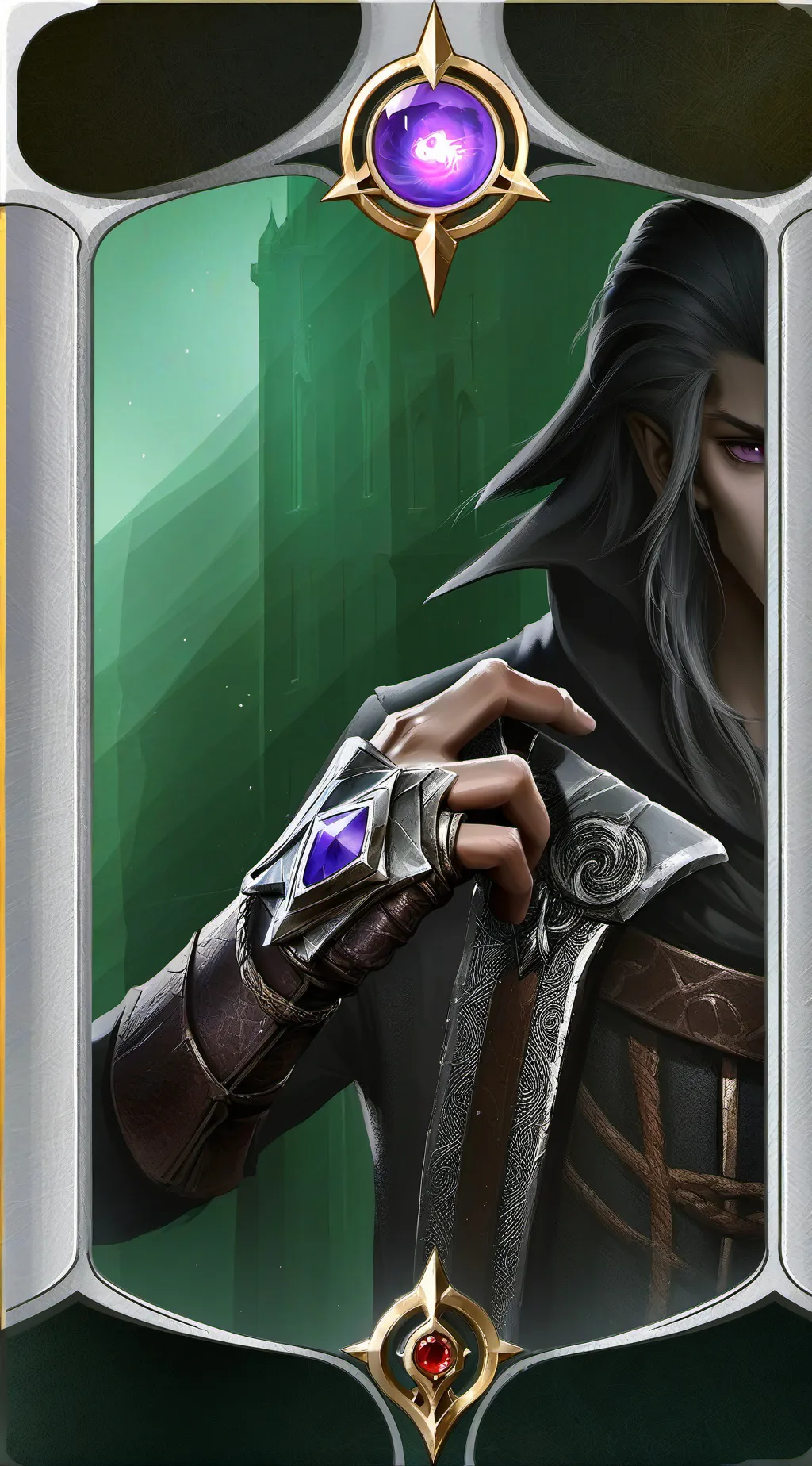 ai character: Loona vs U?!  background