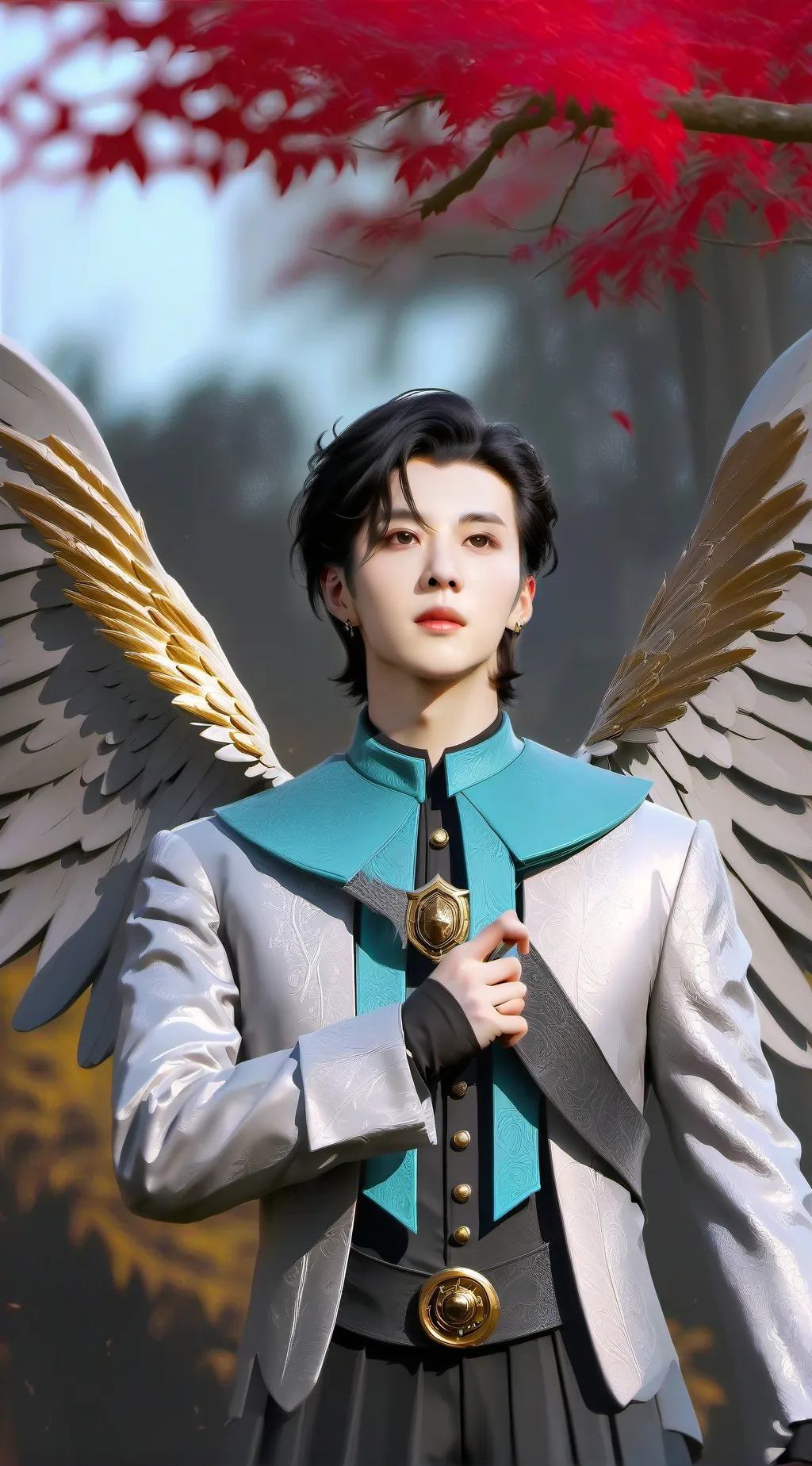 ai character: Yoongi  background