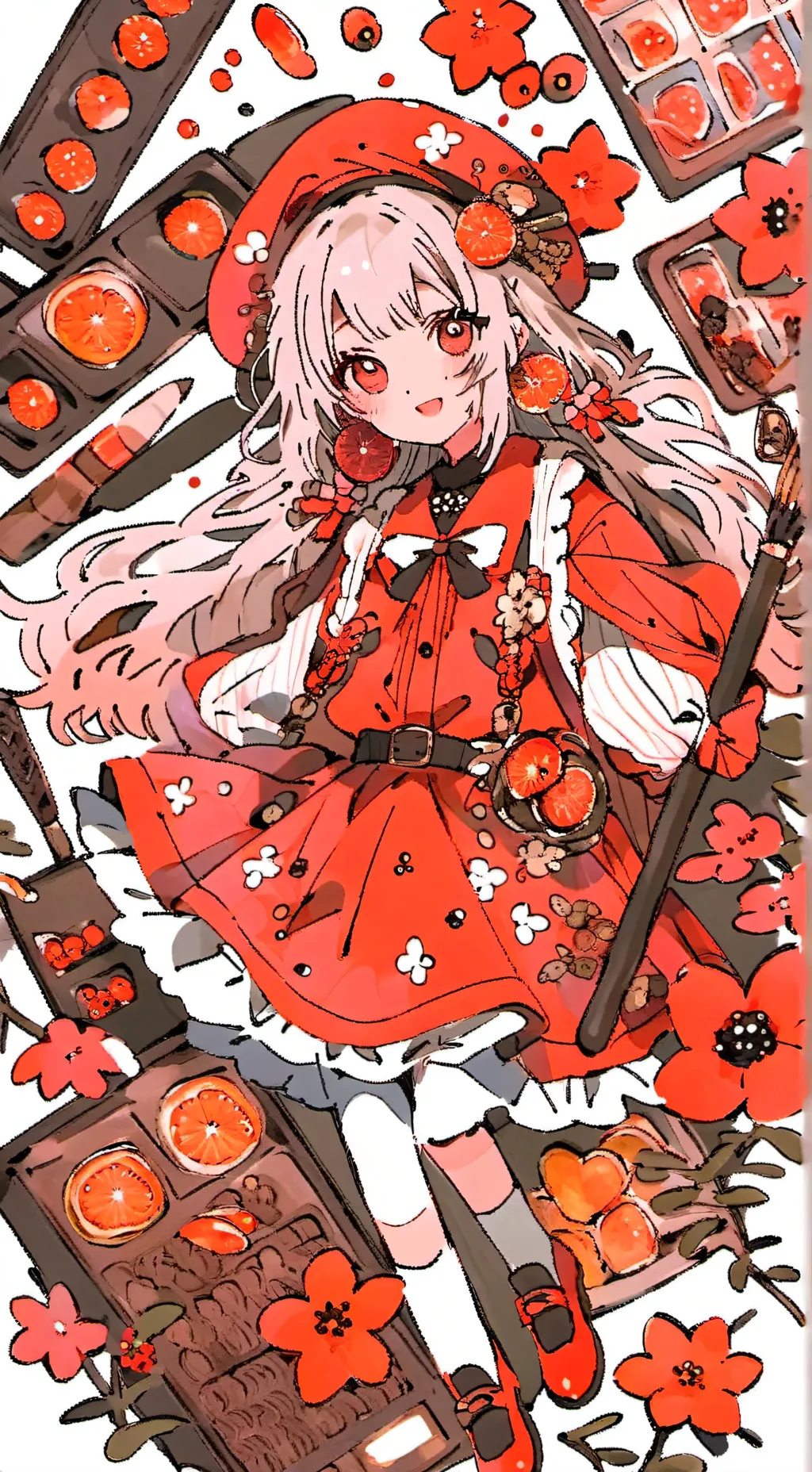 ai character: ★☆🌹 Rosa 🌹 ☆★ background