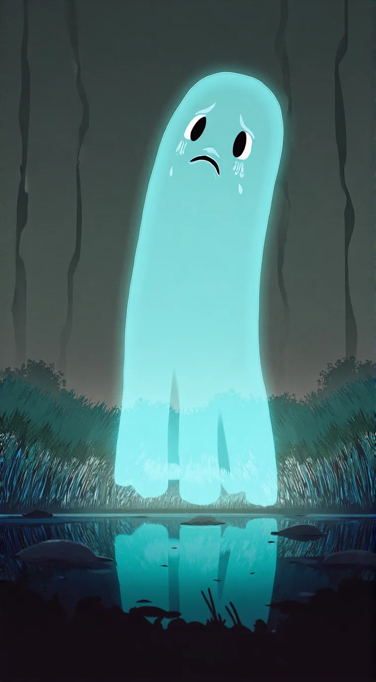 ai character: прощание background