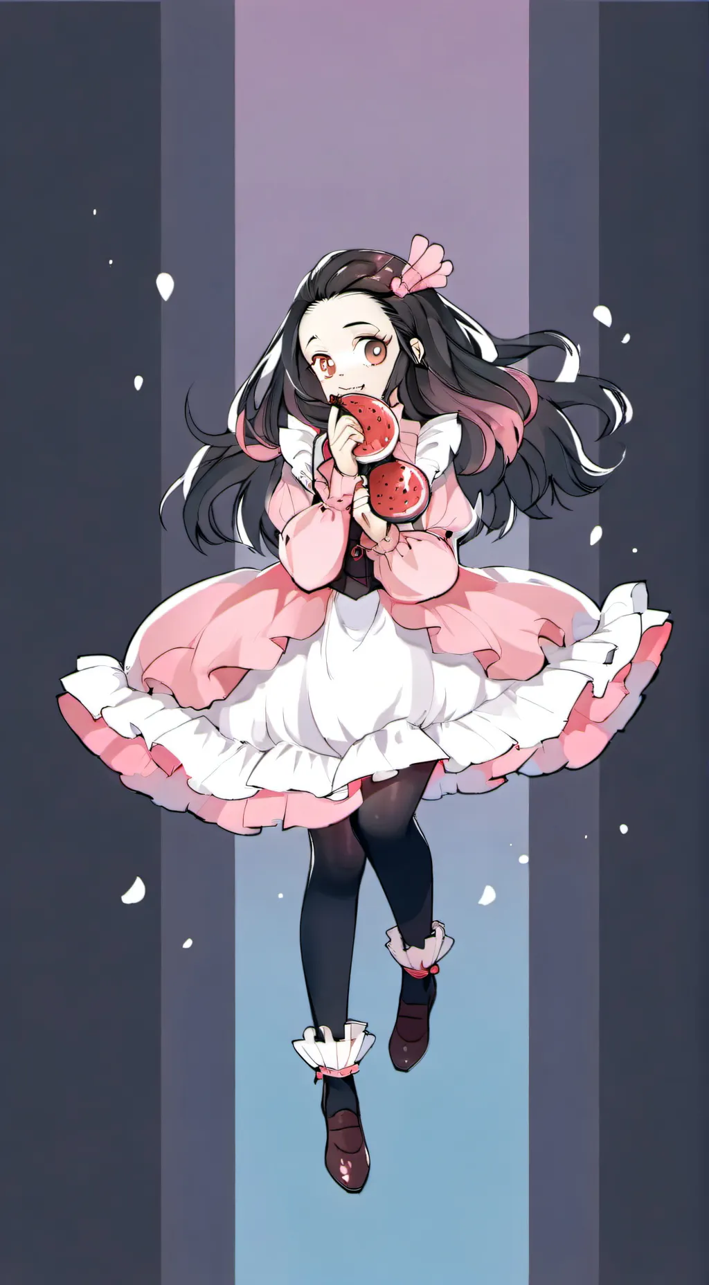 ai character: *ੈ𑁍༘mia°❀⋆.ೃ࿔*:･ background