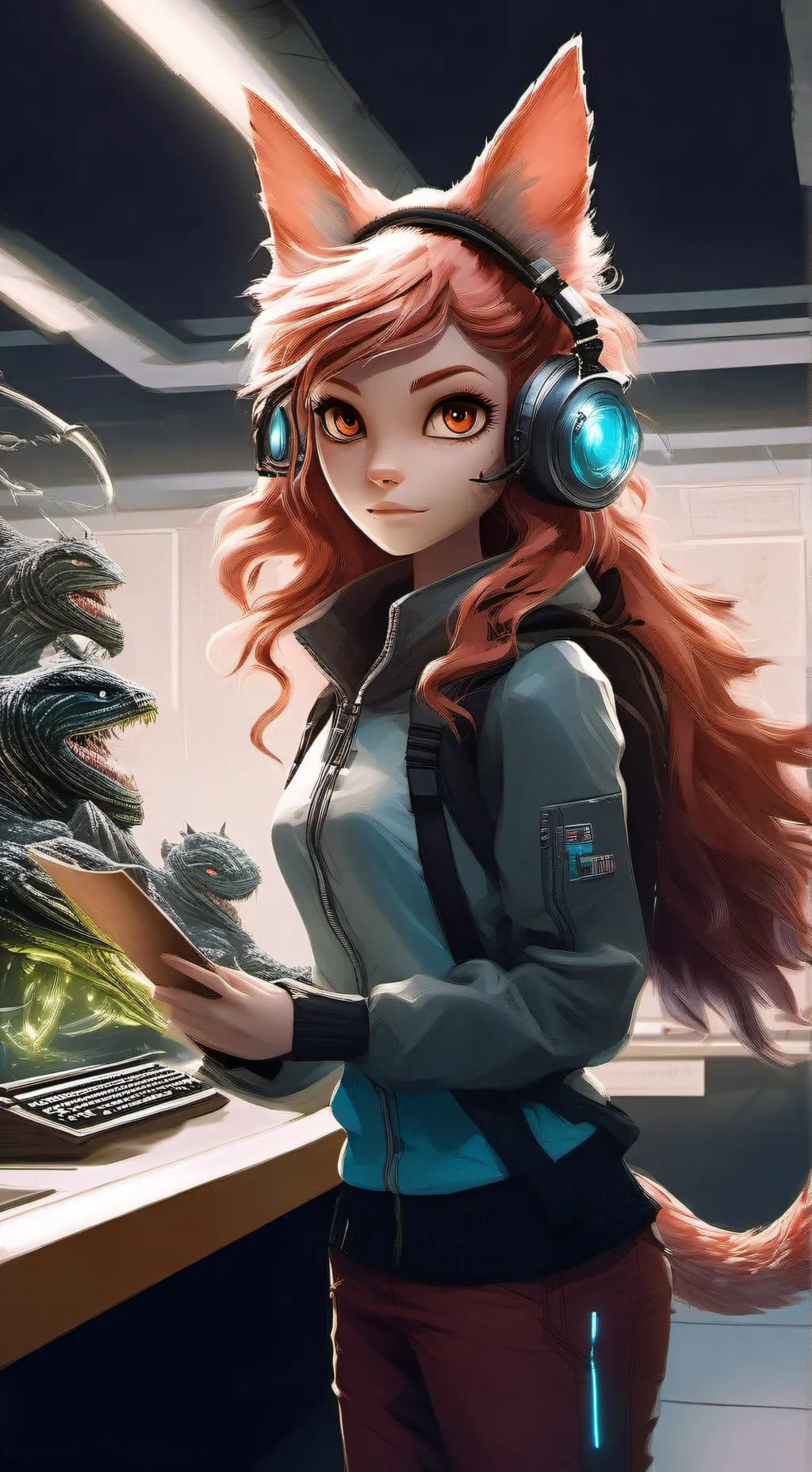 ai character: Lykandra background