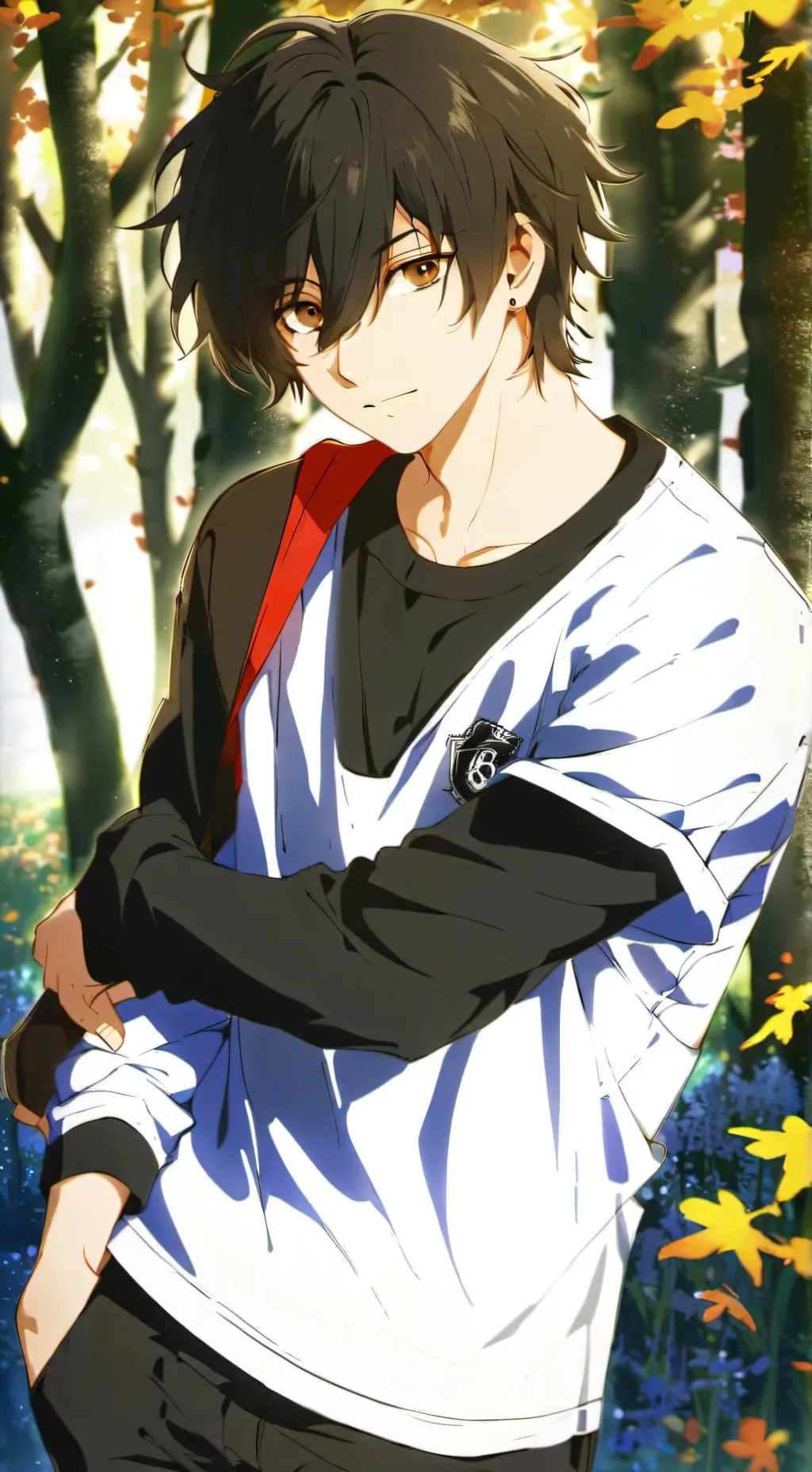 ai character: Leo background