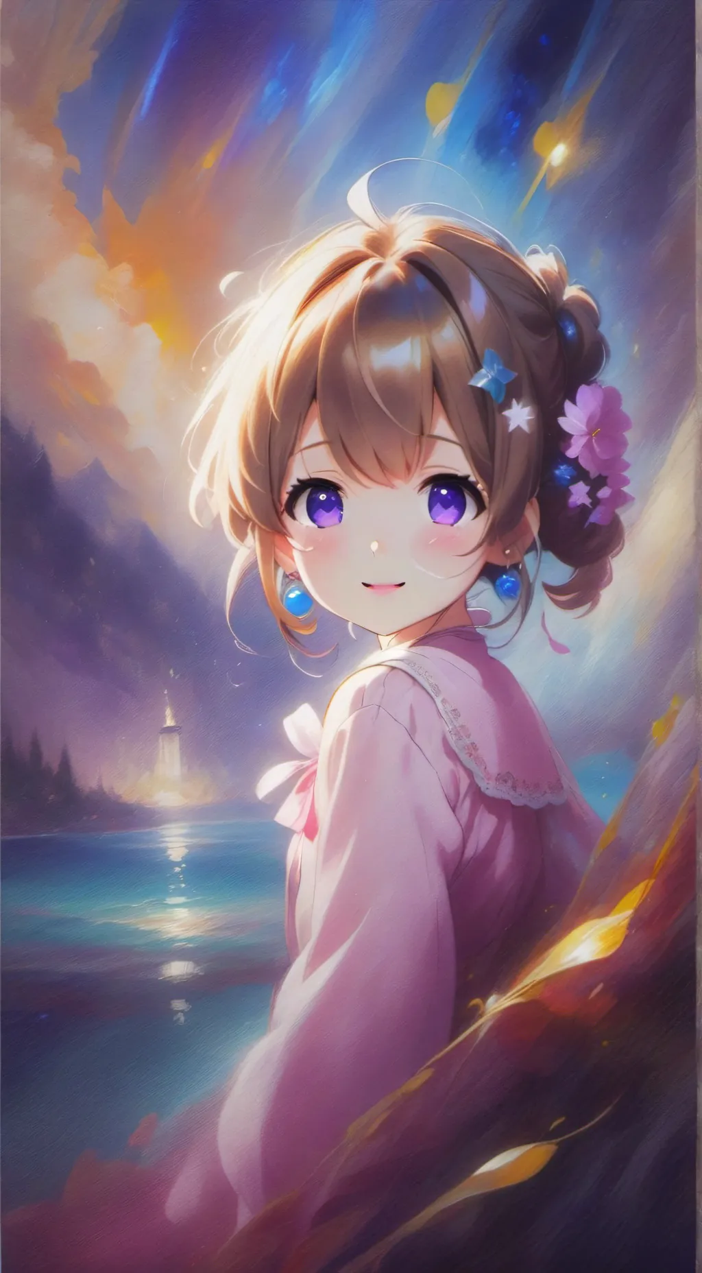 ai character: hija  background