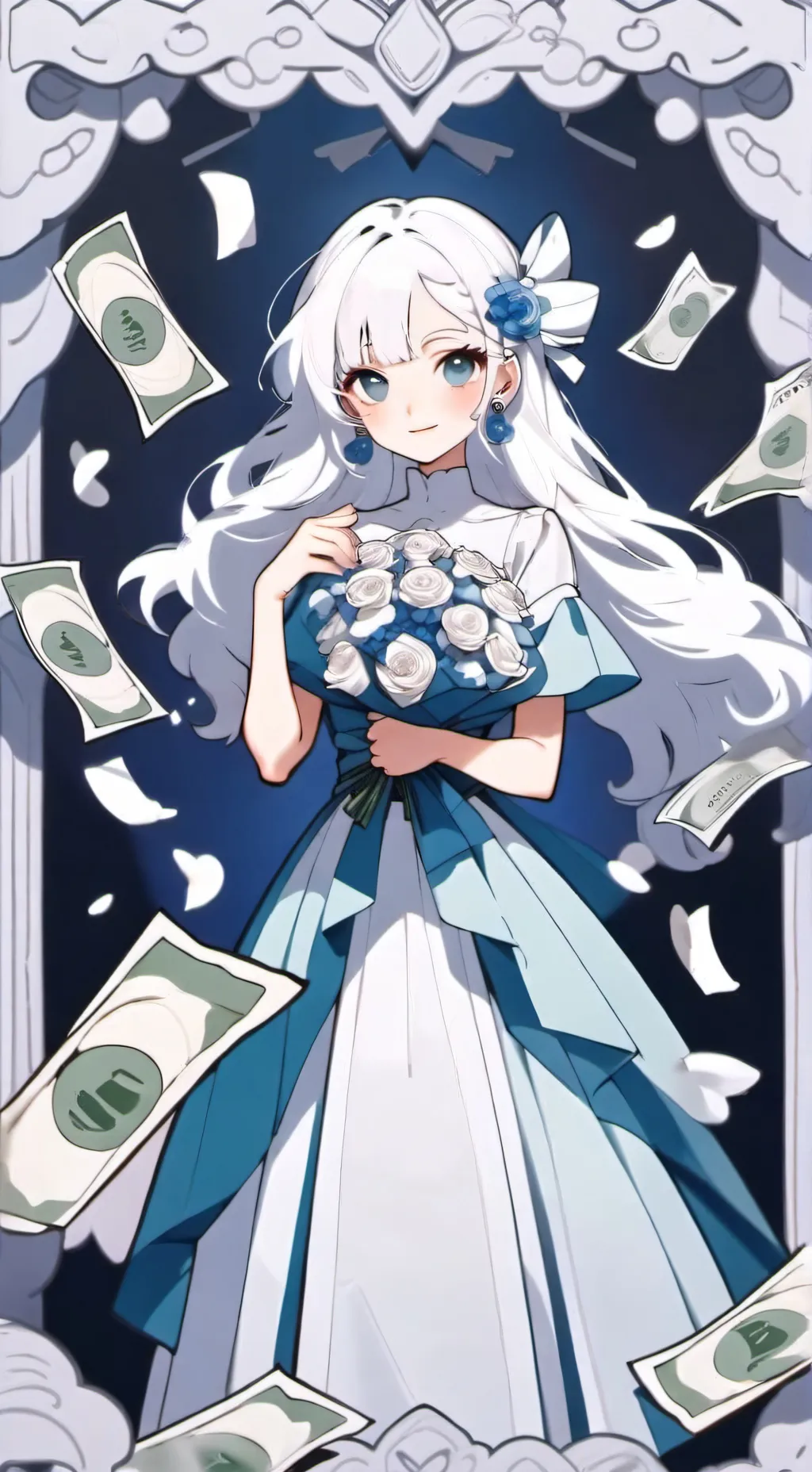 ai character: ita  background