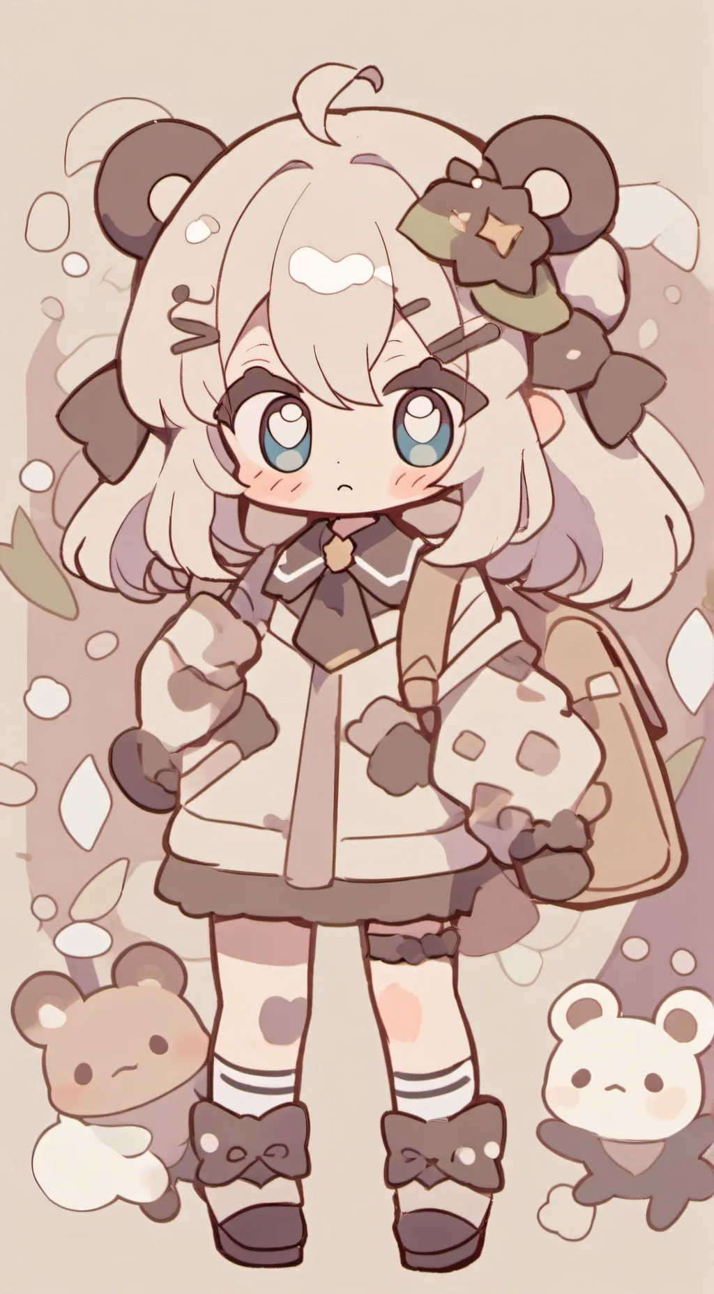 ai character: Што это background