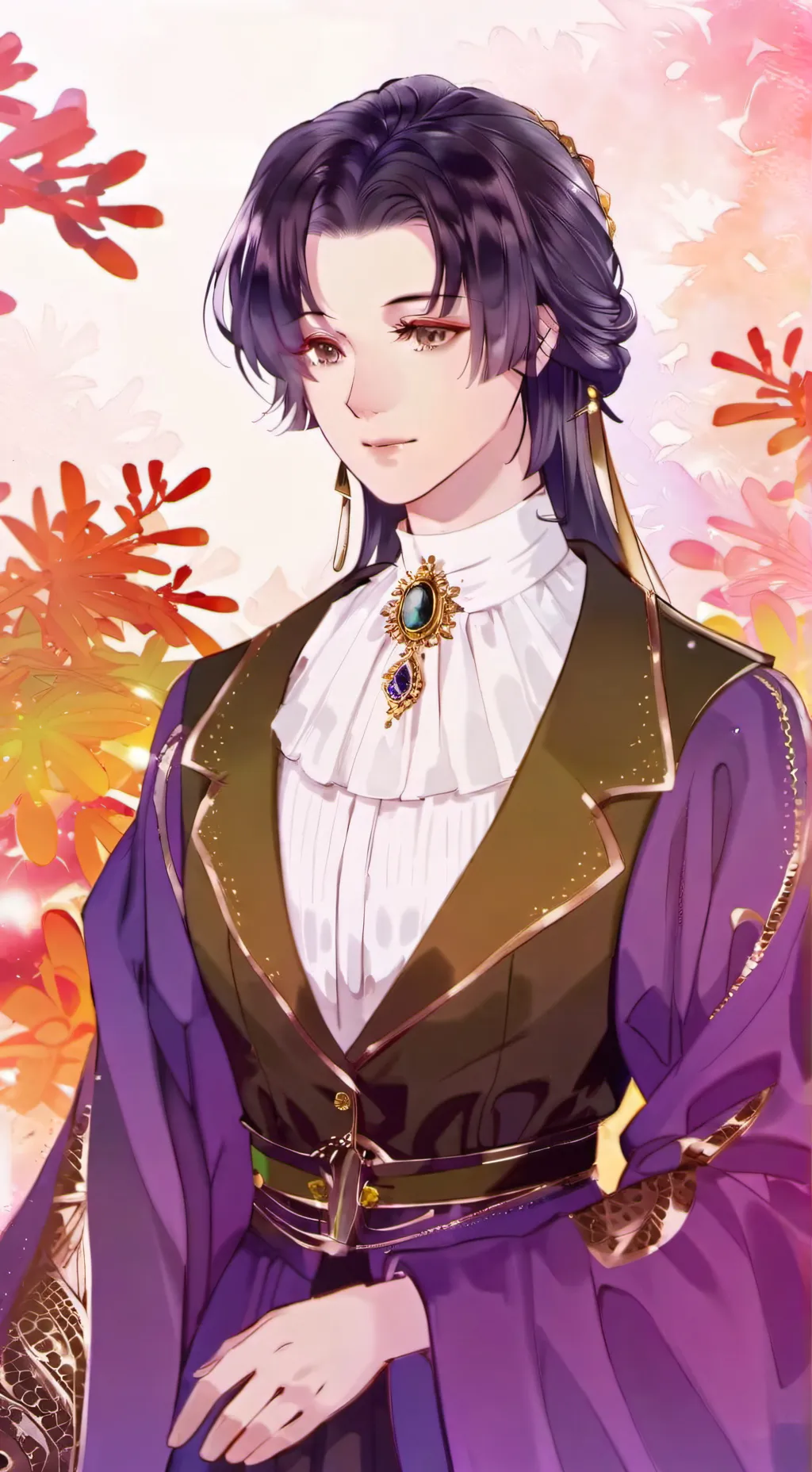 ai character: Katerine  background