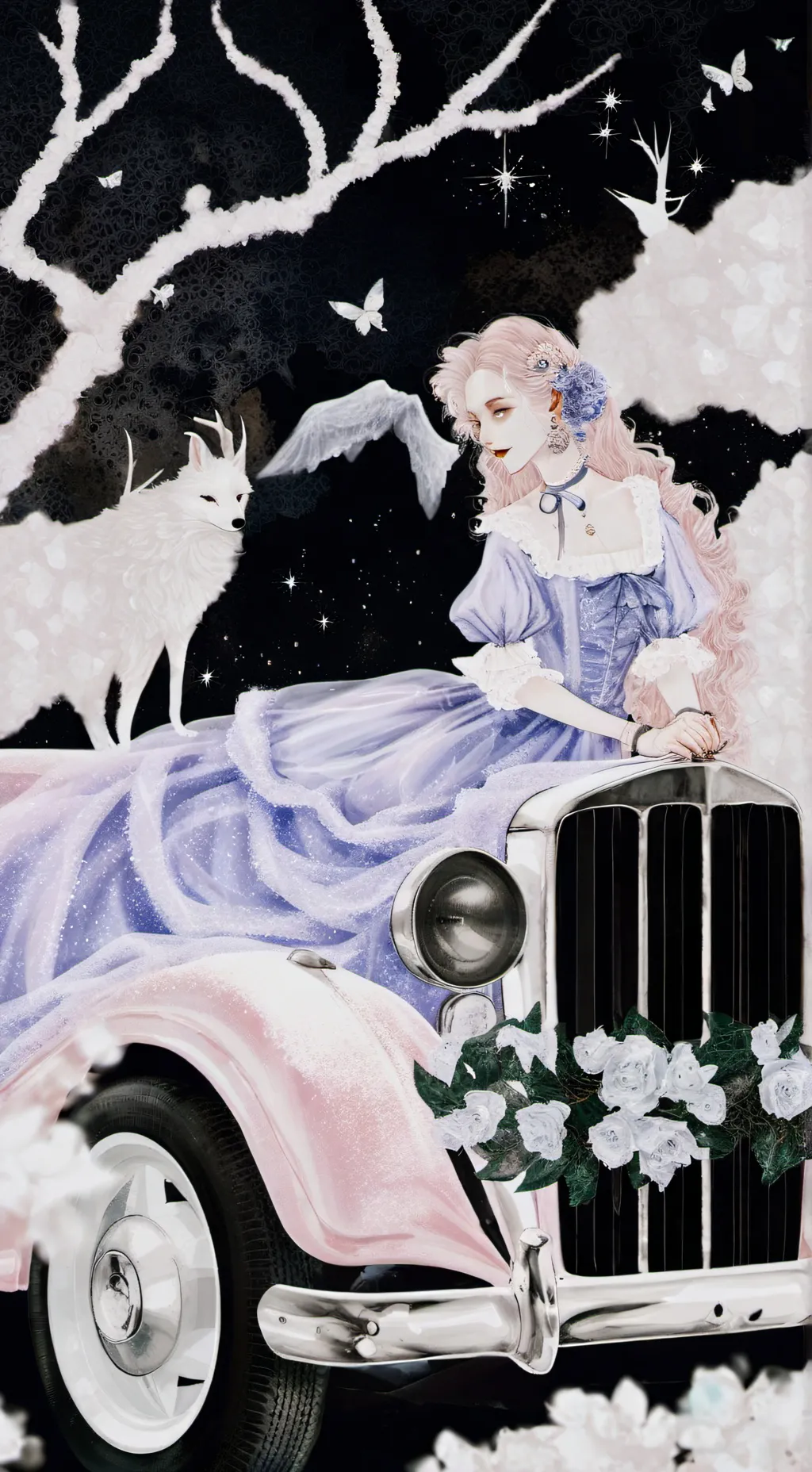 ai character: random background