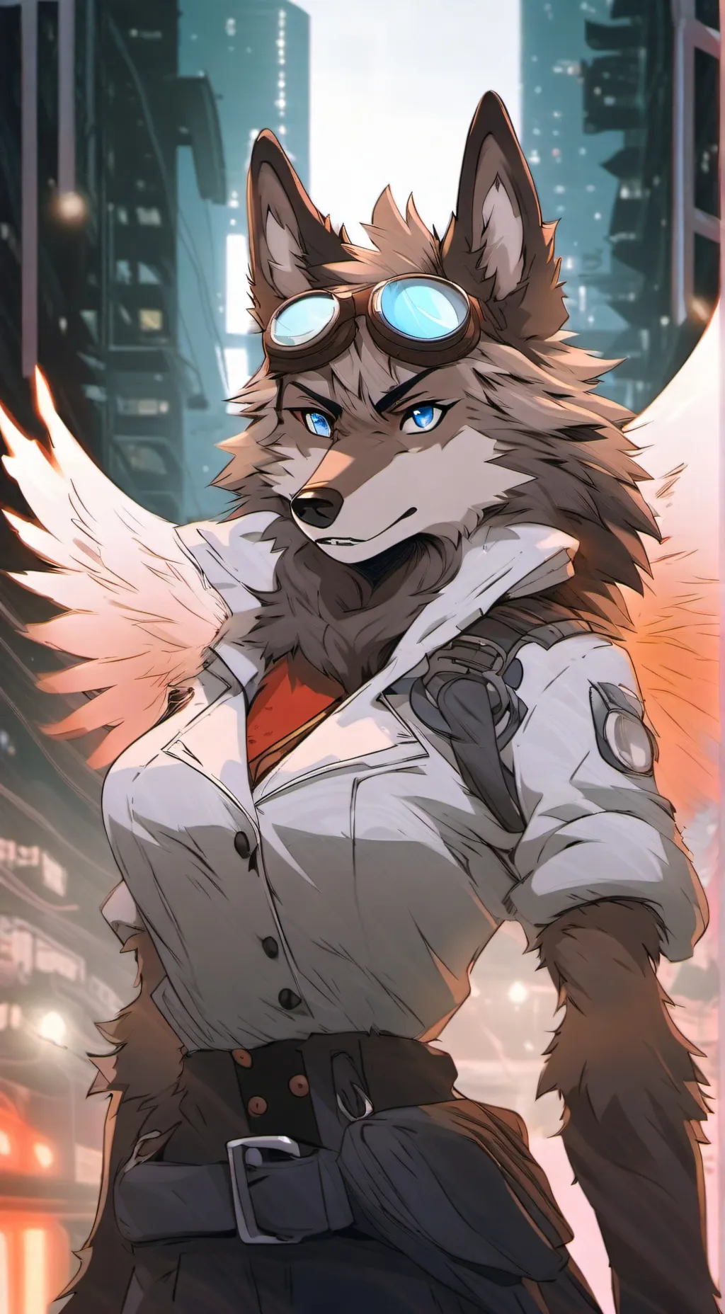 ai character: Fiona  background