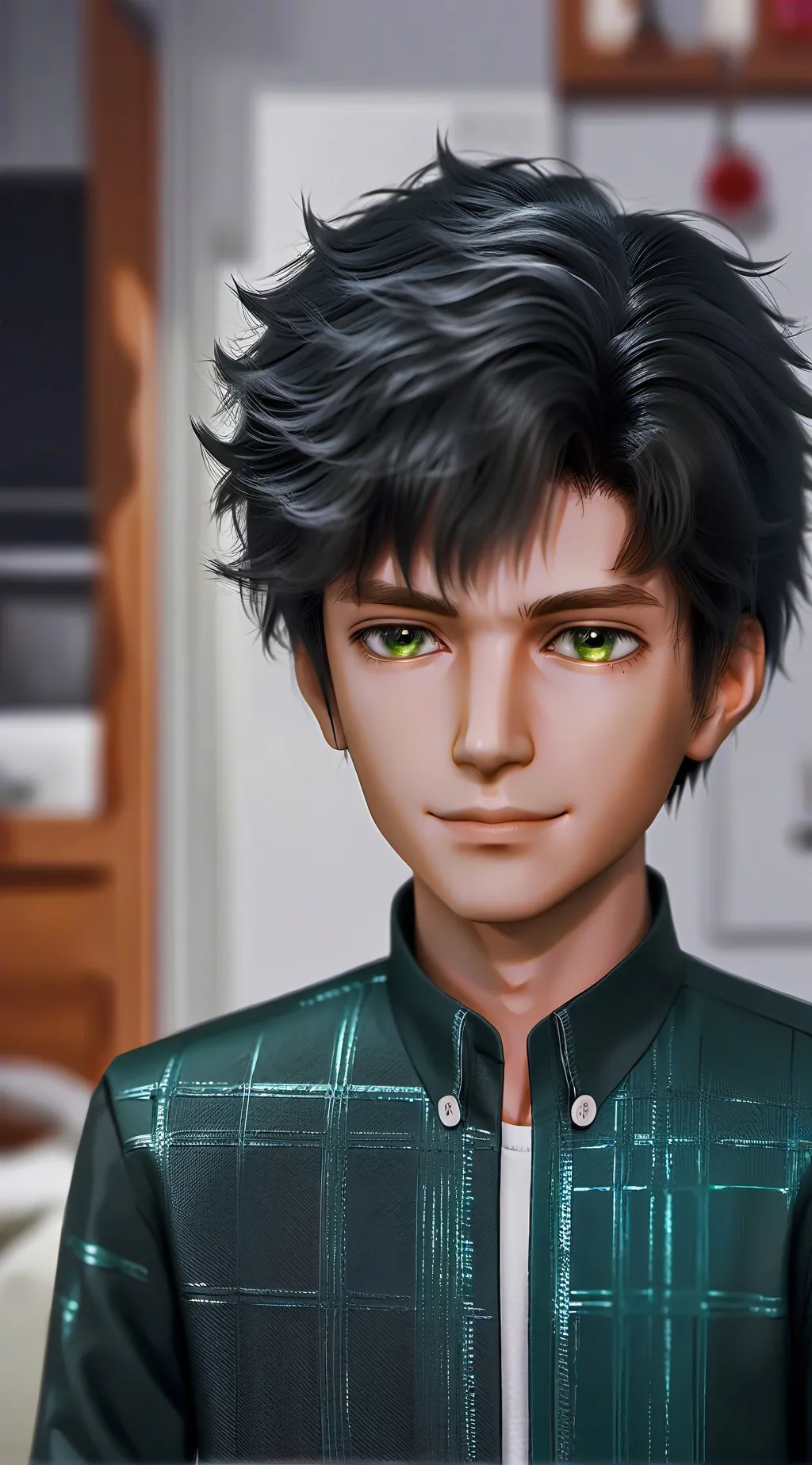 ai character: Izuku Midoriya background