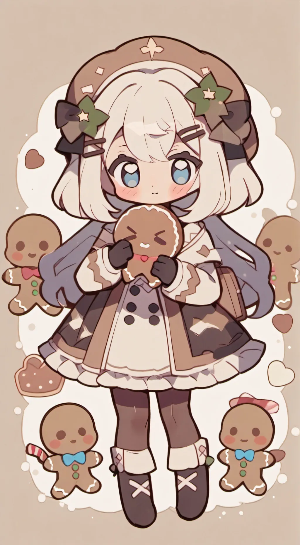 ai character: gingerbrave!+u! background