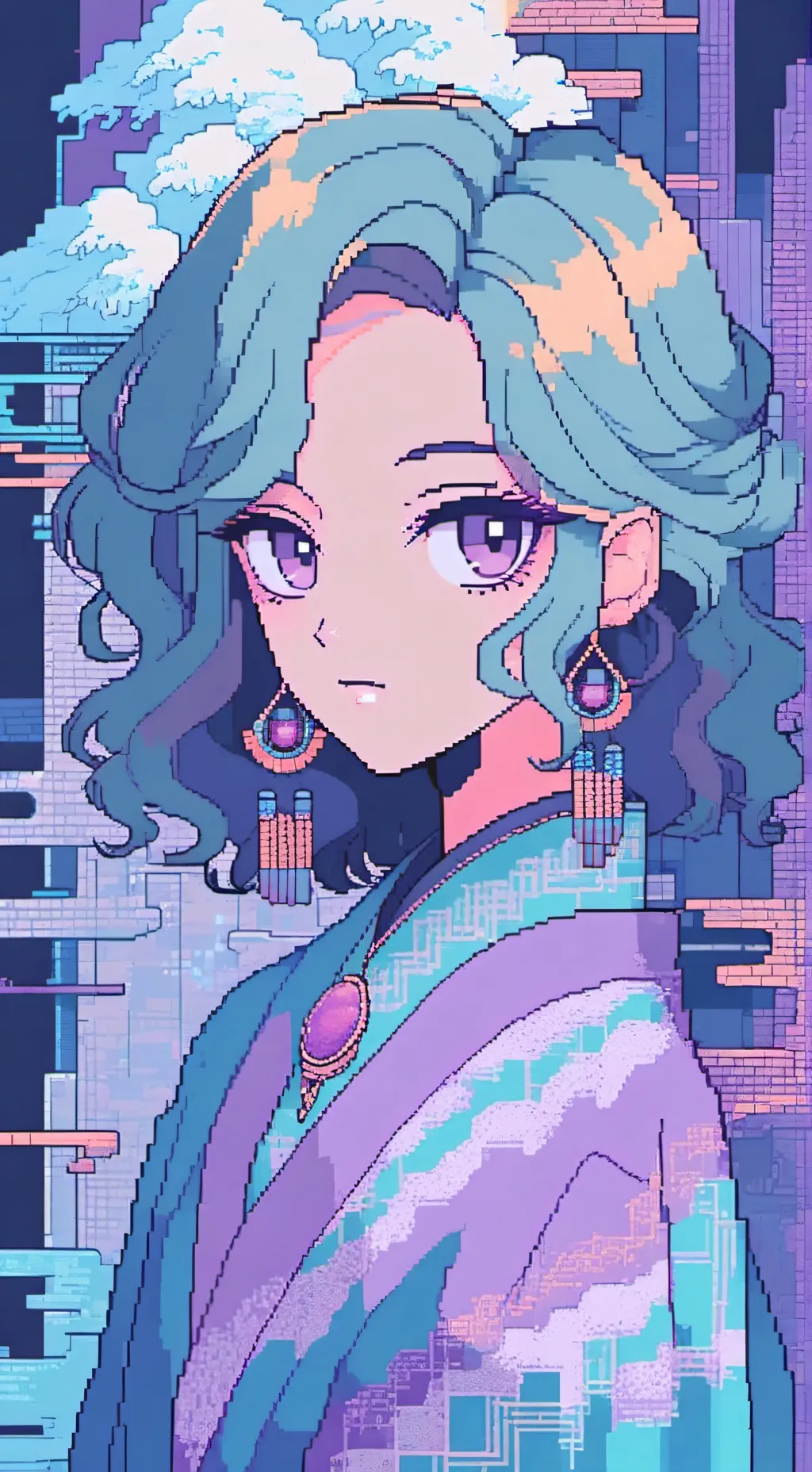 ai character: Umeko Sakuragi background