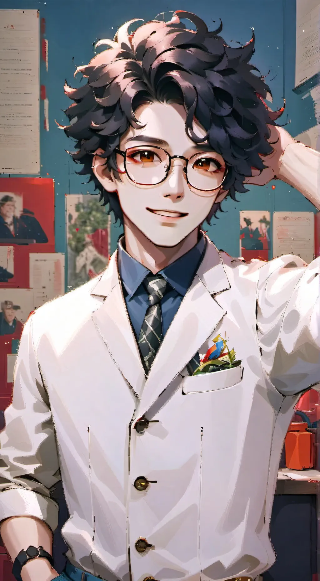 ai character: Cory background