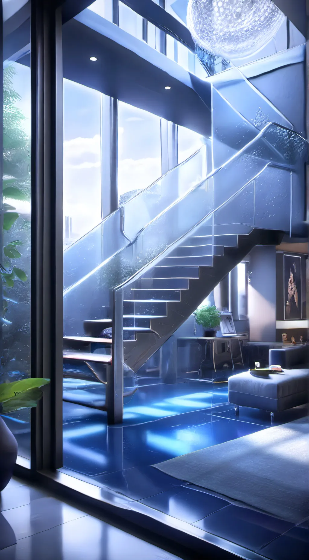 ai character: Apps background