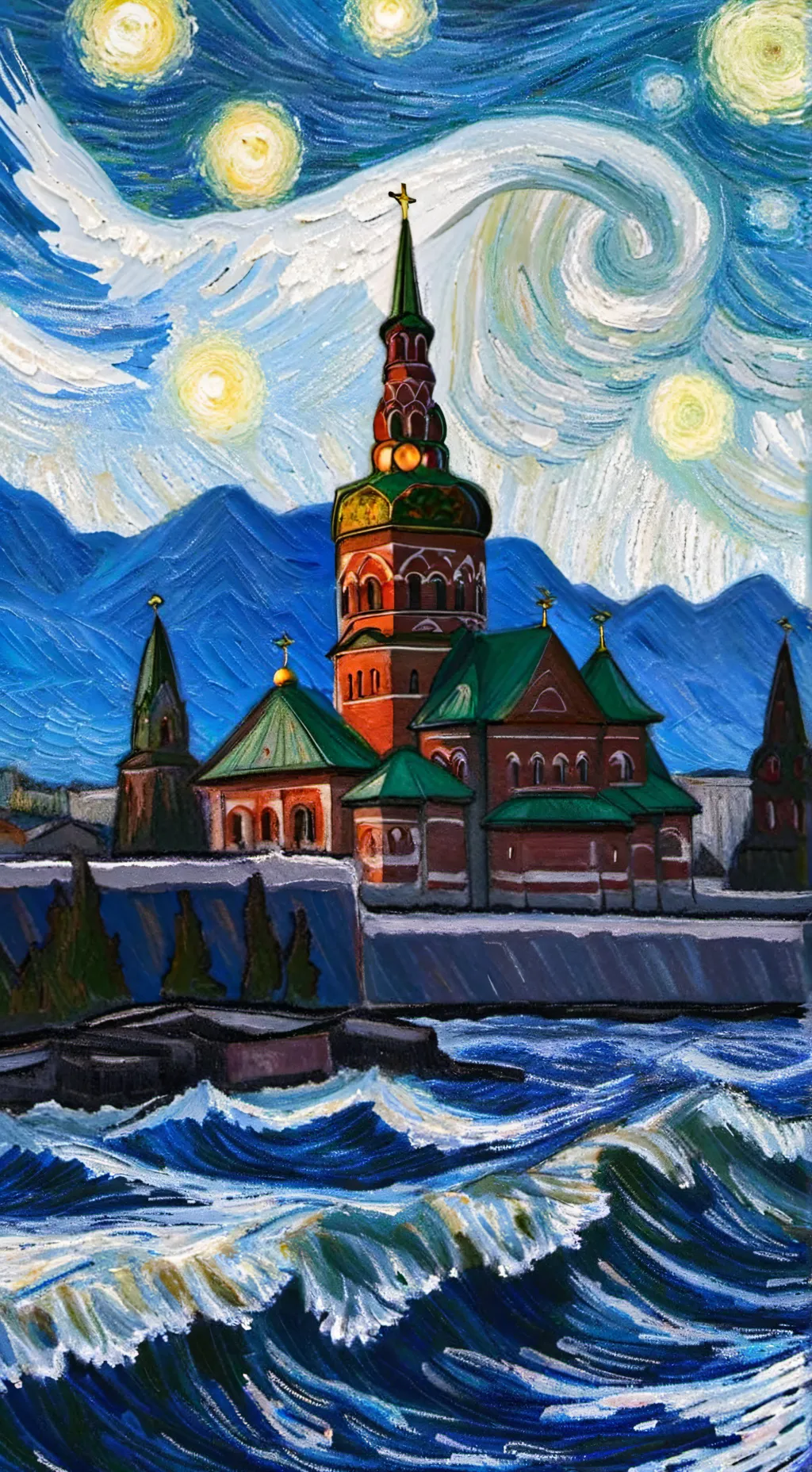 ai character: Russia background