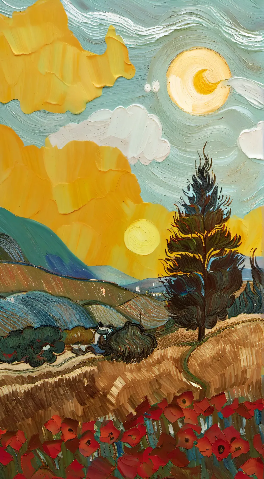 ai character: Обанай background