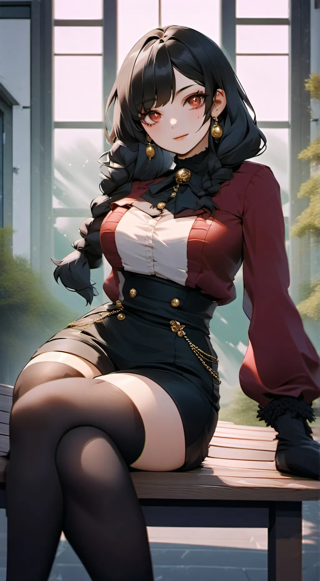 ai character: Rhea Sparks background