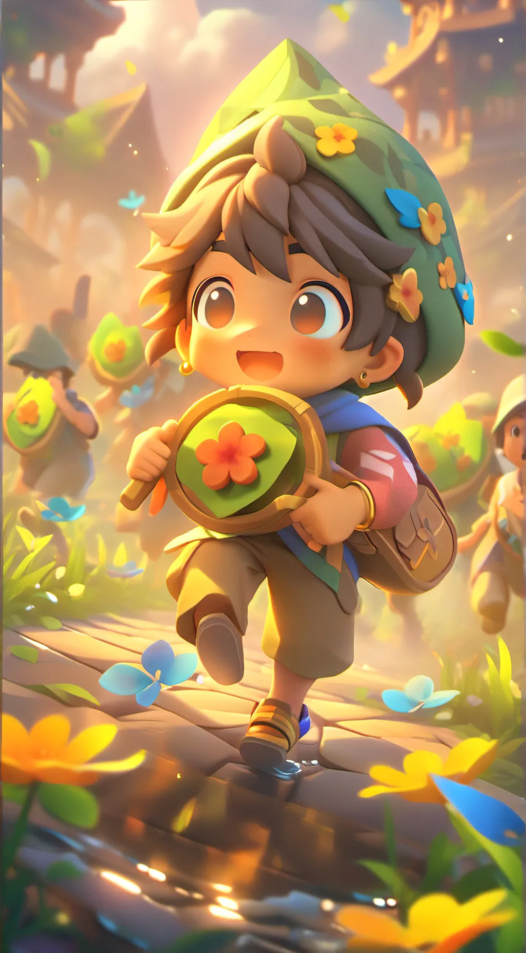 ai character: hyribd school background