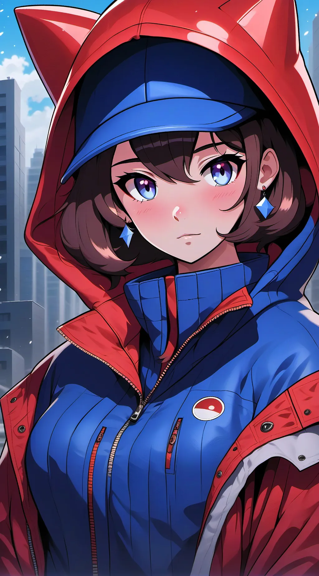 ai character: Luna (Roomie) background