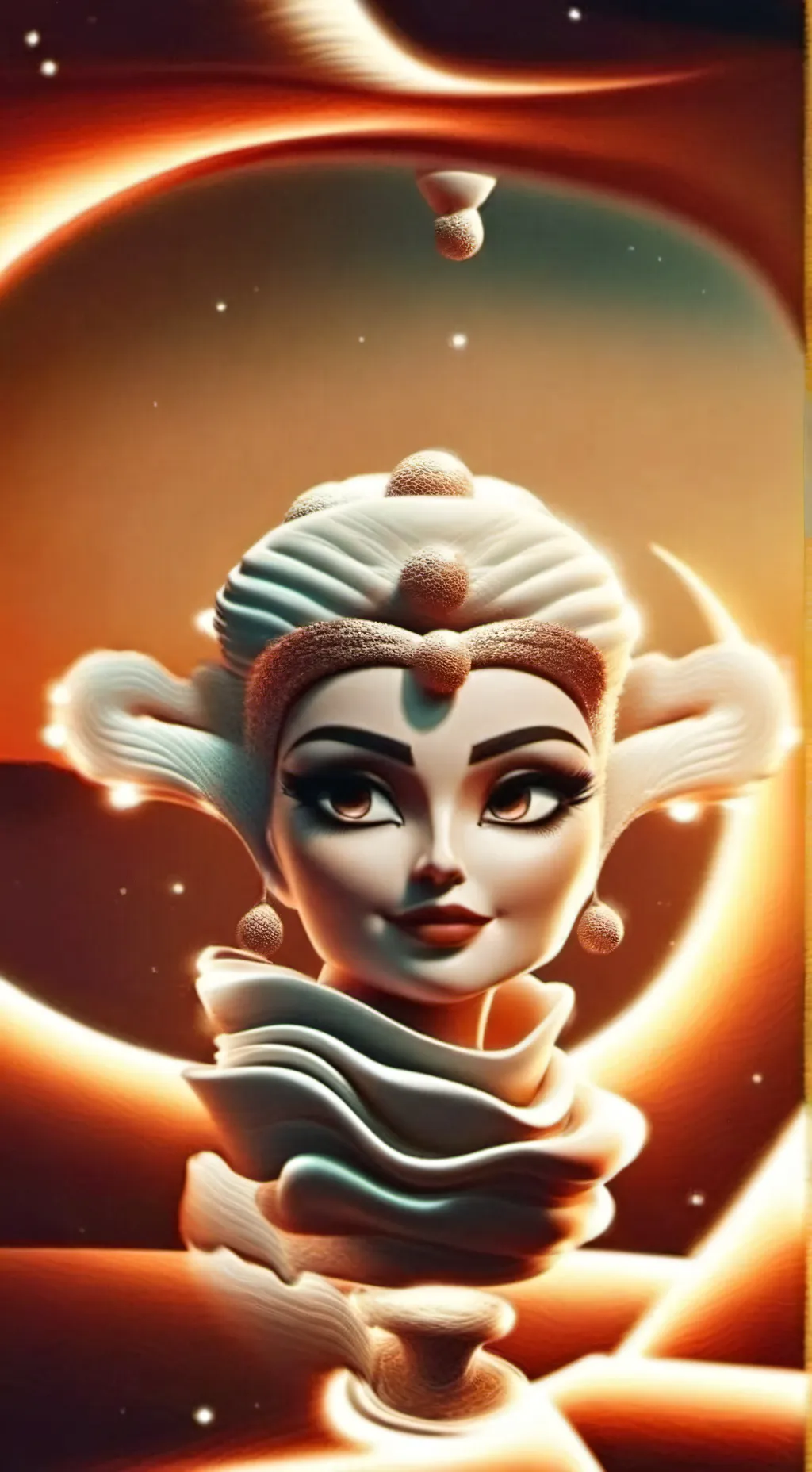 ai character: Balerina Capuchina background